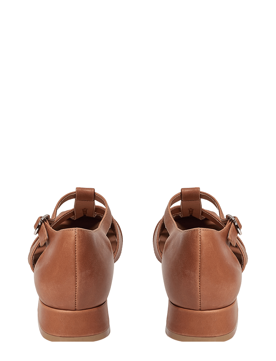 Sofie Schnoor - THERESASW SANDAL - flache sandalen - cognac - 3