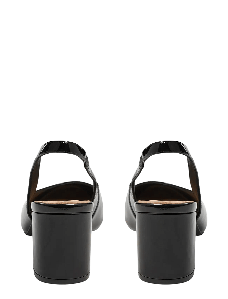 Sofie Schnoor - MINNESW PATENT PUMP - högklackade slingbacks - black - 3