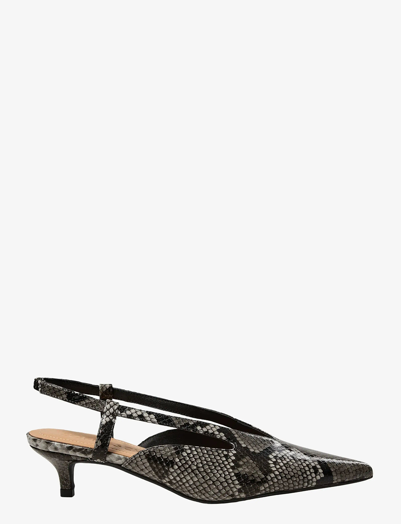 Sofie Schnoor - RILLSW SNAKE STILLETTO - heeled slingbacks - dark grey - 0