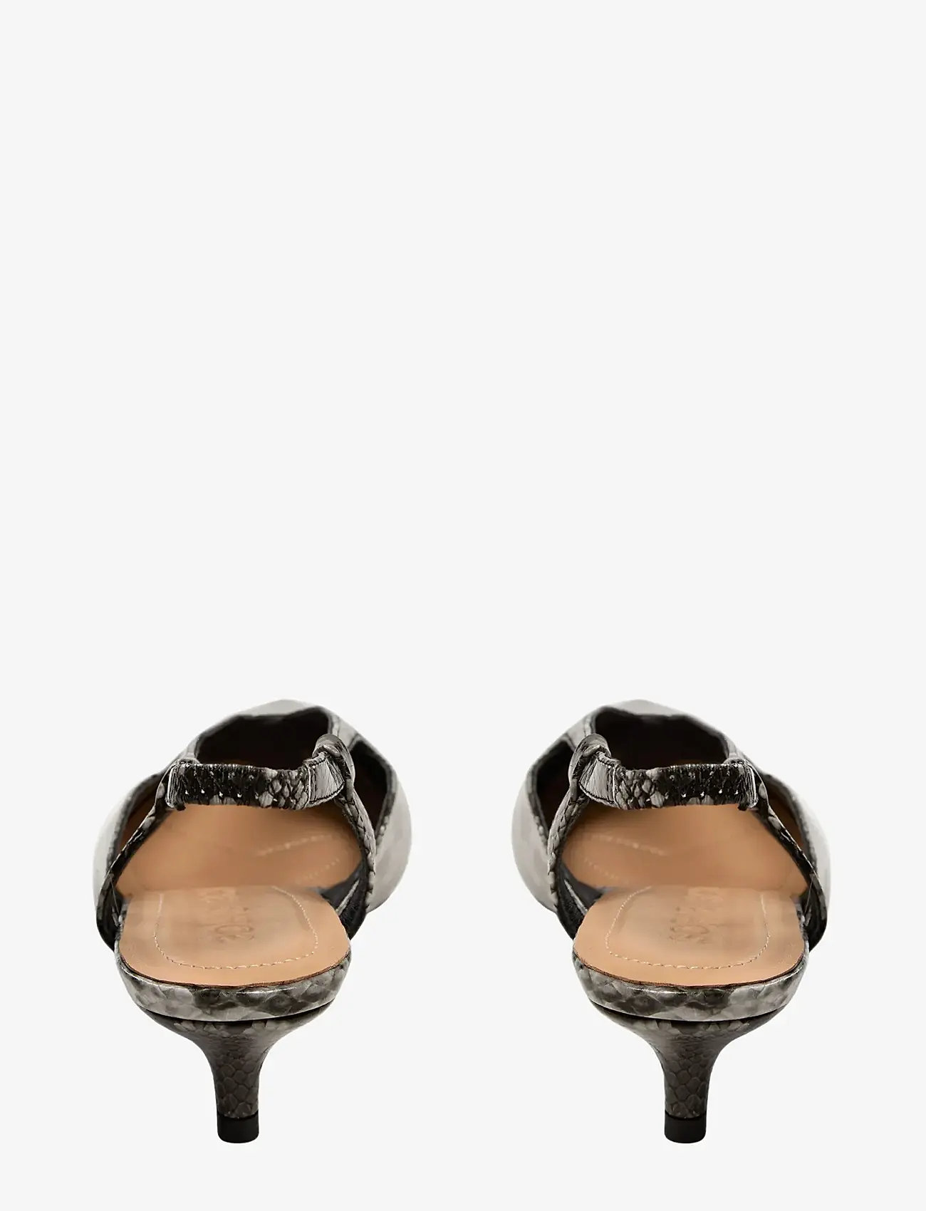 Sofie Schnoor - RILLSW SNAKE STILLETTO - heeled slingbacks - dark grey - 3