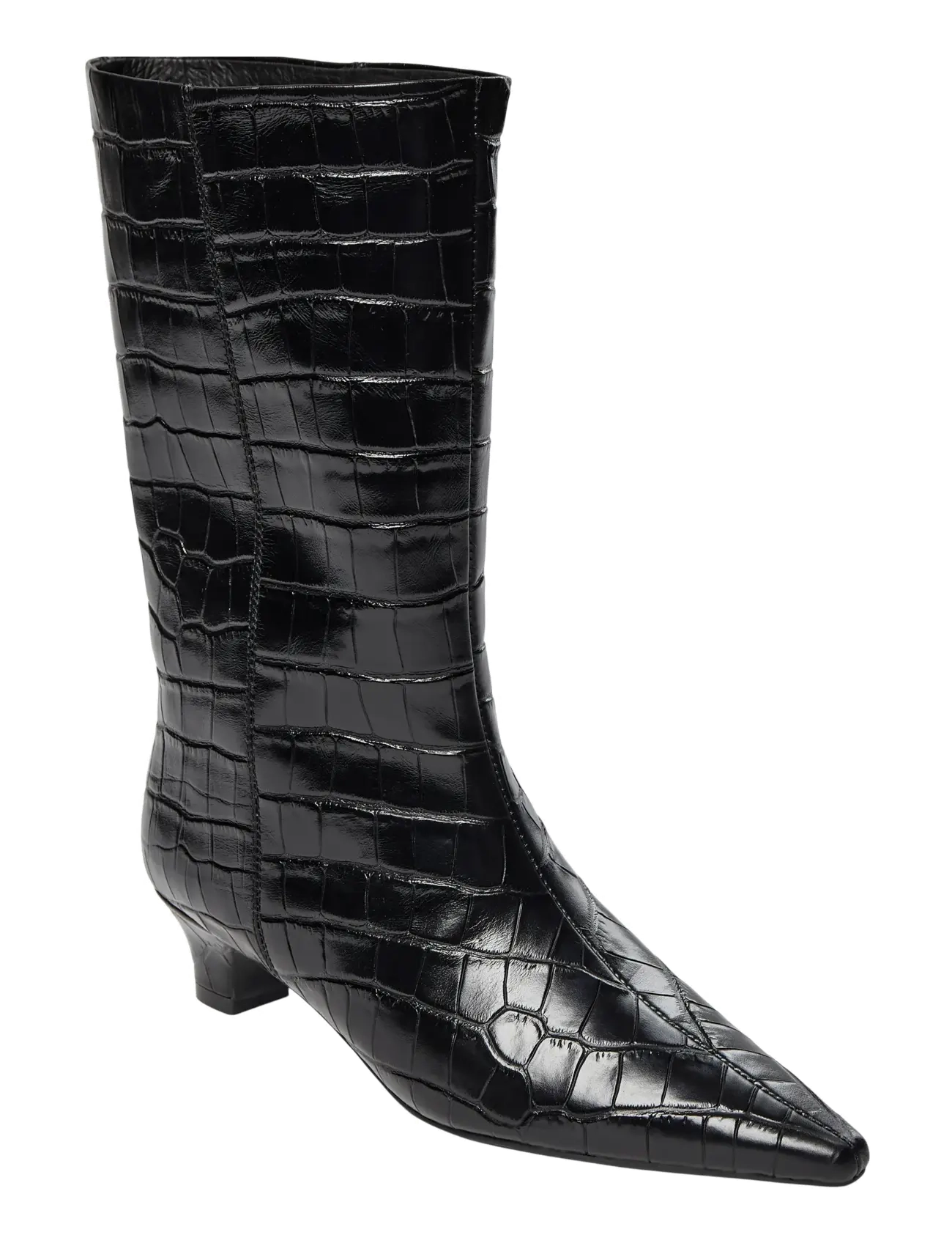 HELLASW CROCO BOOT - BLACK