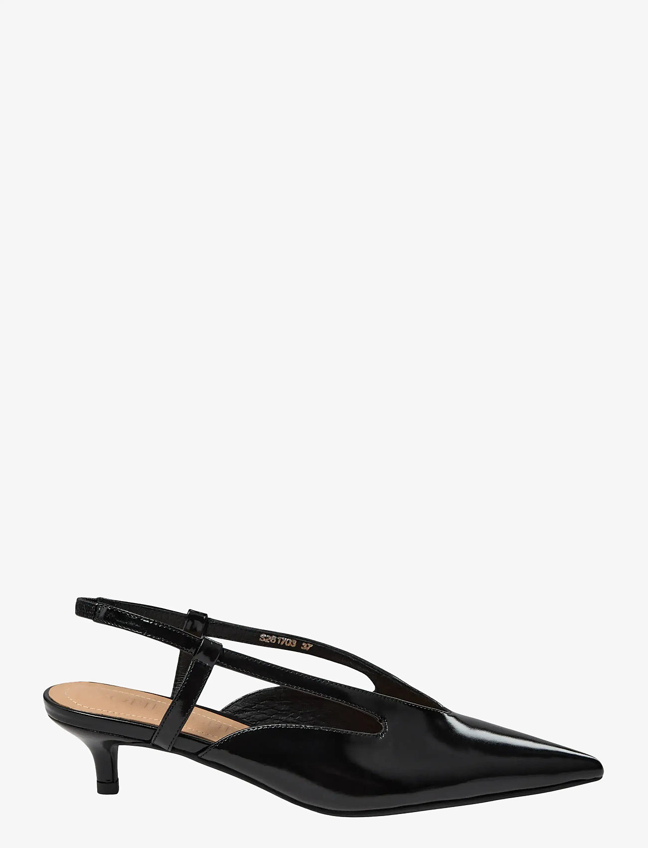 Sofie Schnoor - RILLSW PATENT HEELED SHOES - kontsaga slingback-kingad - black - 0