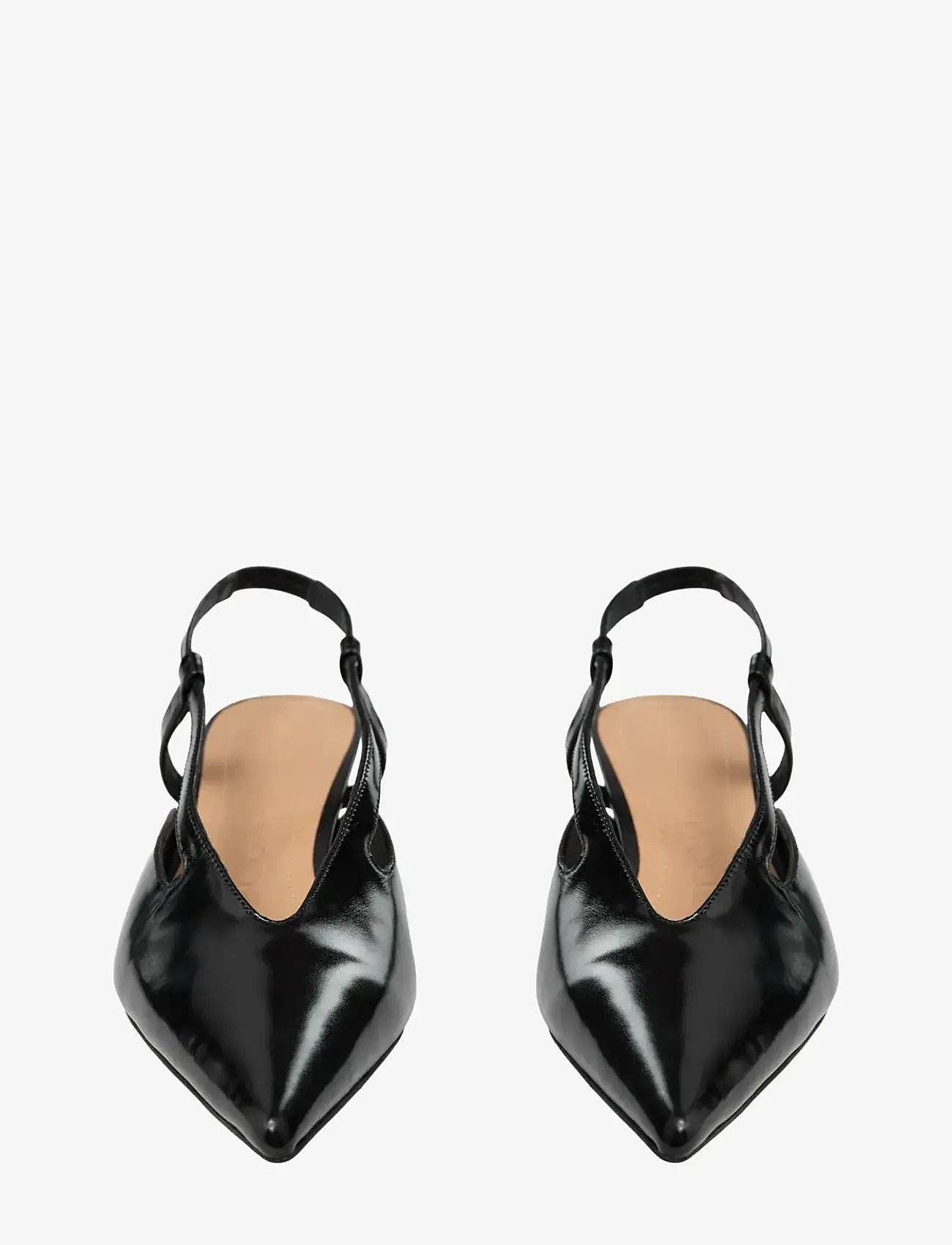 Sofie Schnoor - RILLSW PATENT HEELED SHOES - kontsaga slingback-kingad - black - 2