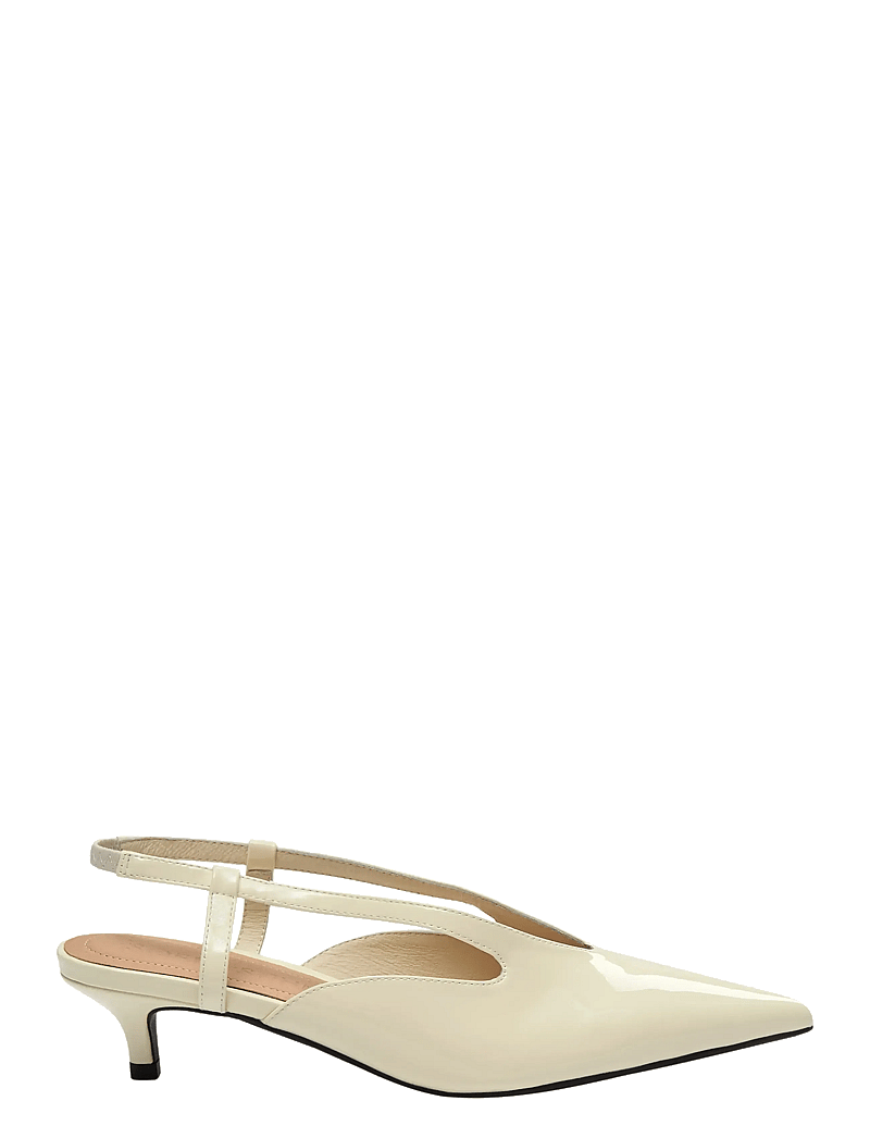 Sofie Schnoor - RILLSW PATENT HEELED SHOES - högklackade slingbacks - butter yellow - 0