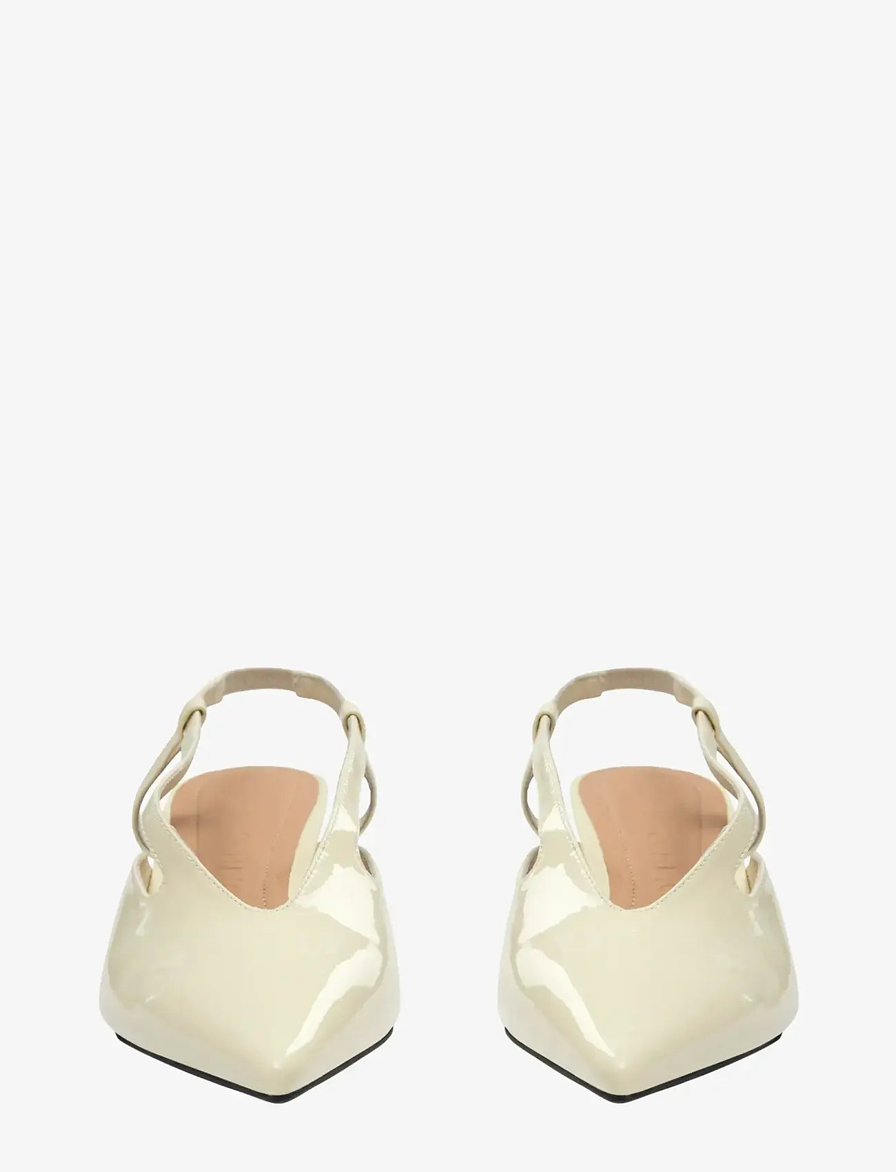 Sofie Schnoor - RILLSW PATENT HEELED SHOES - högklackade slingbacks - butter yellow - 2