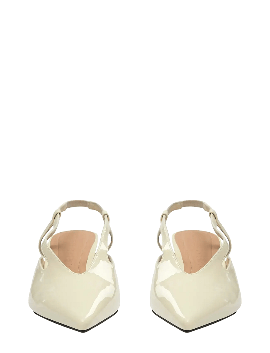 Sofie Schnoor - RILLSW PATENT HEELED SHOES - slingbacks met hak - butter yellow - 2