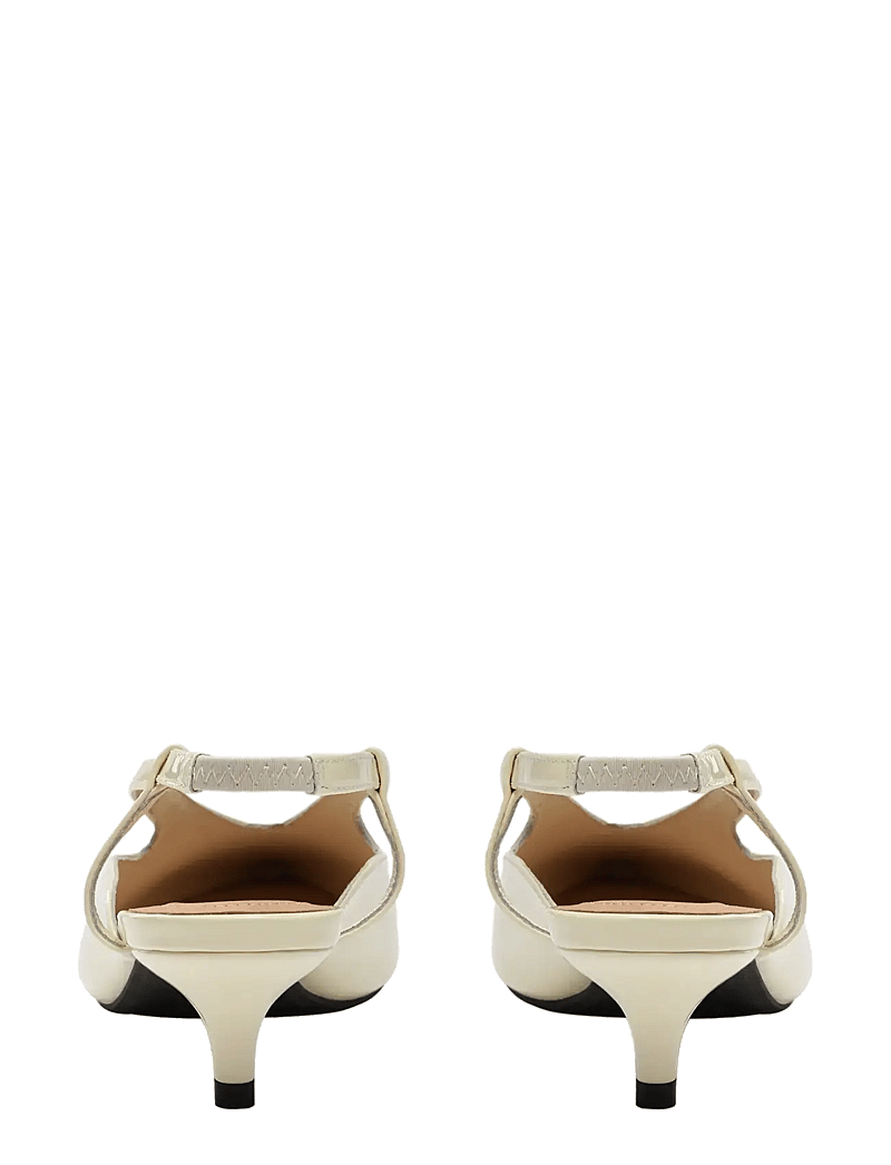 Sofie Schnoor - RILLSW PATENT HEELED SHOES - högklackade slingbacks - butter yellow - 3