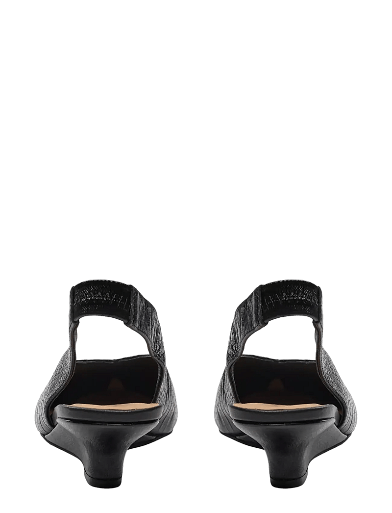 Sofie Schnoor - ROSIESW CROCO SLINGBACK - slingbacks mit absatz - black - 3