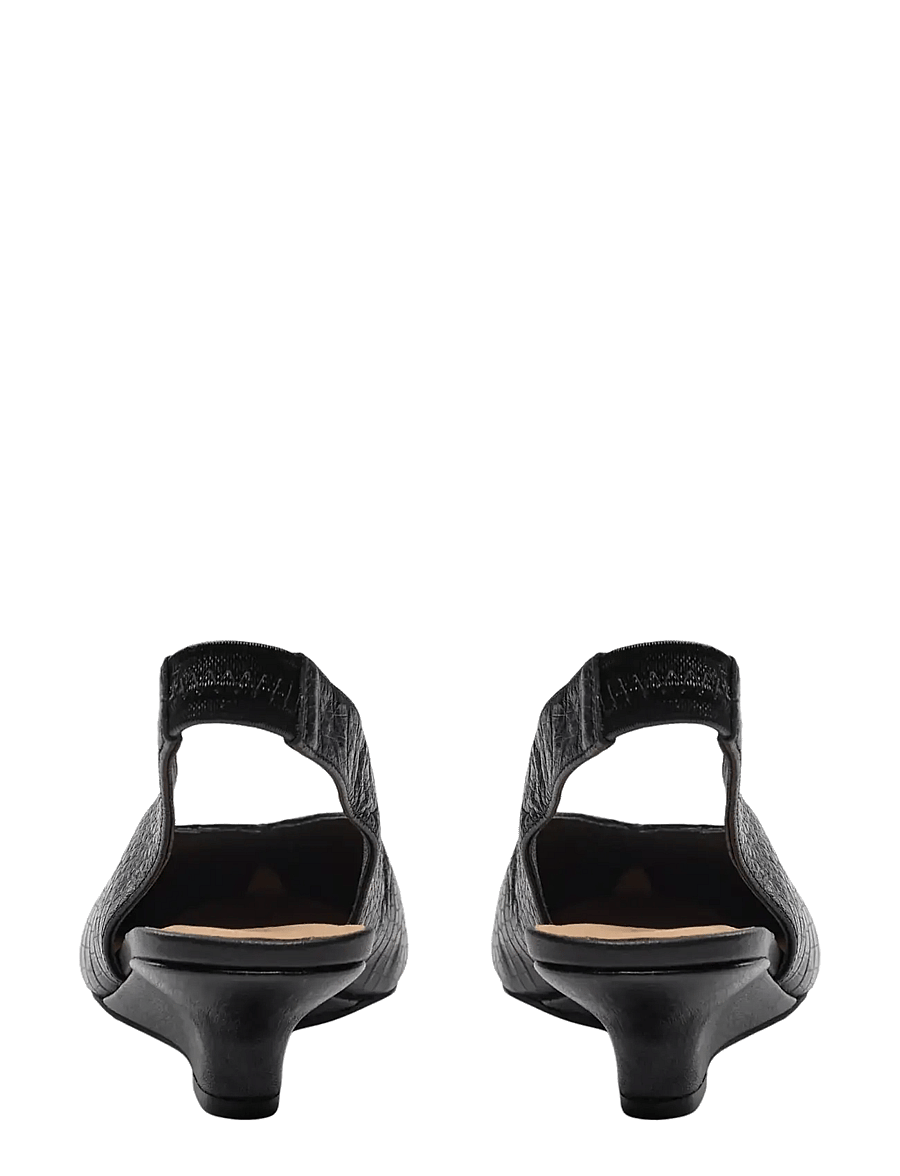 Sofie Schnoor - ROSIESW CROCO SLINGBACK - black - 3