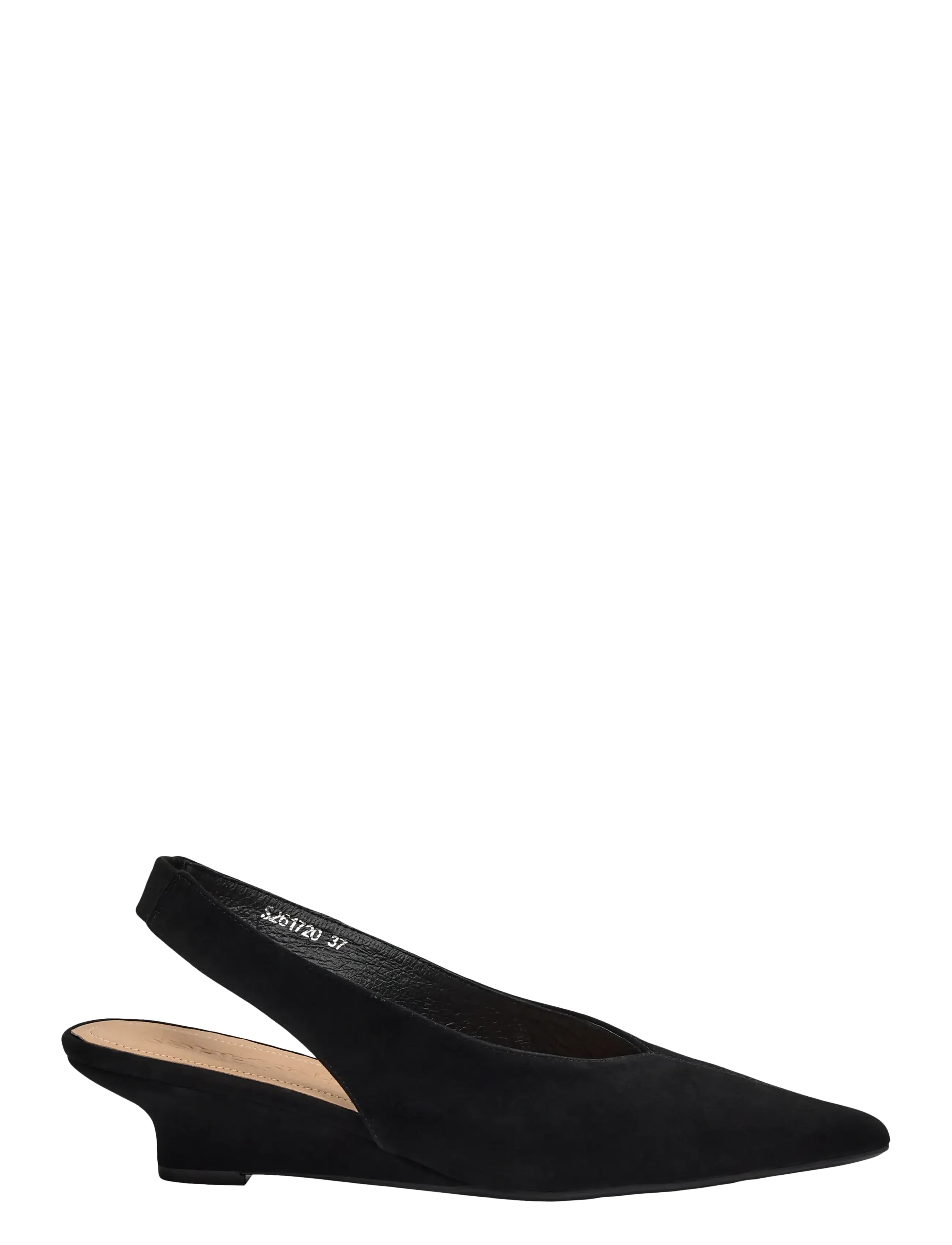 Sofie Schnoor ROSIESW SUEDE SLINGBACK - Trendaavat kengät - BLACK / black