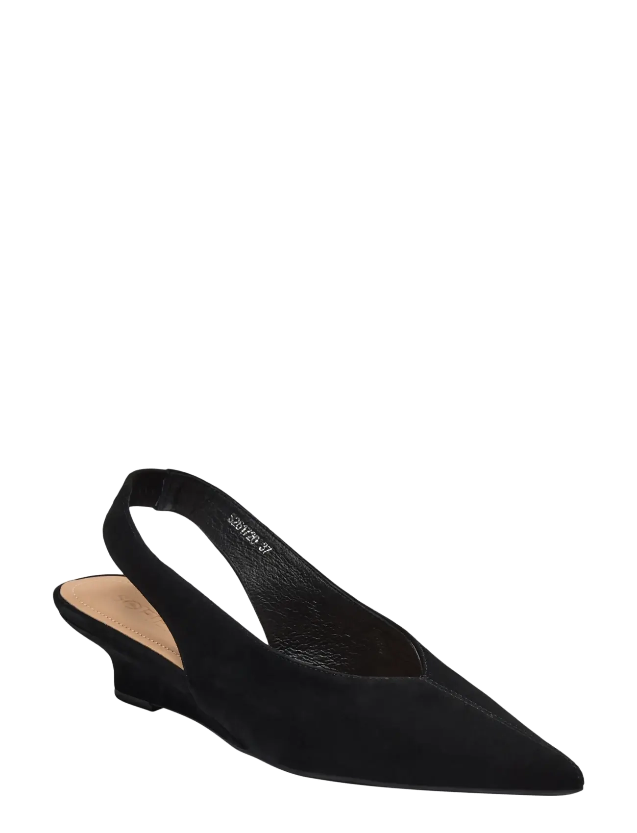 Sofie Schnoor - ROSIESW SUEDE SLINGBACK - slingbacks mit absatz - black - 1