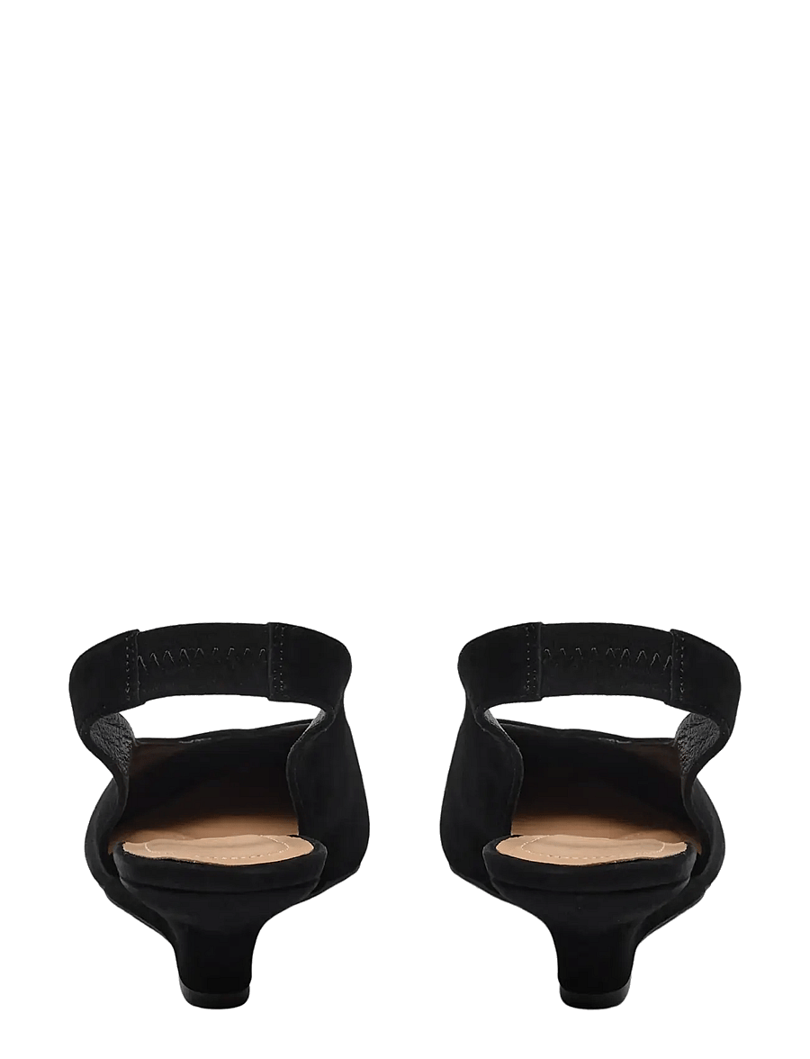 Sofie Schnoor - ROSIESW SUEDE SLINGBACK - slingbacks mit absatz - black - 3