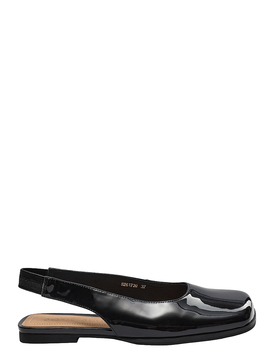 Sofie Schnoor - SANDYSW PATENT FLAT SHOE - special occasions - black - 0