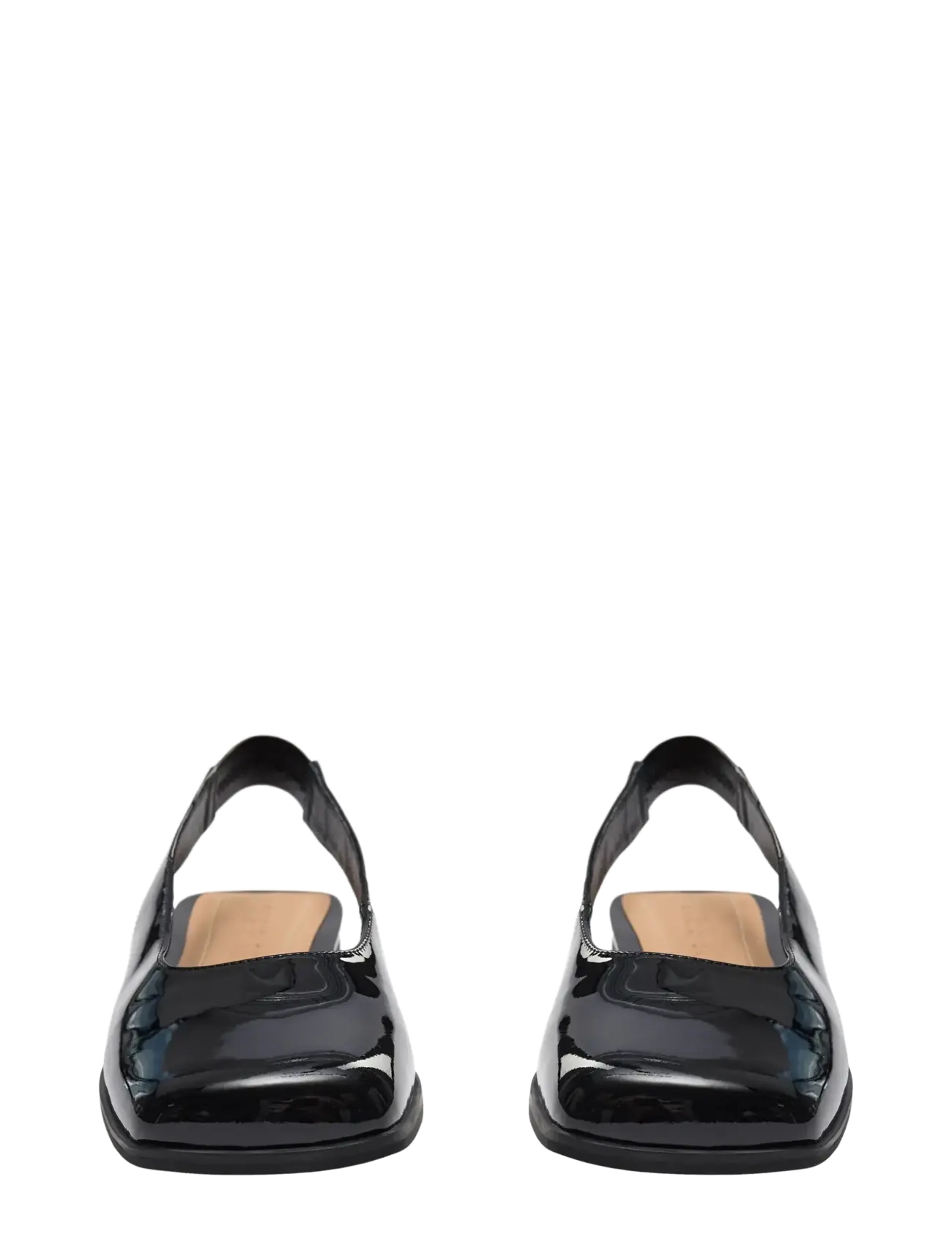 Sofie Schnoor - SANDYSW PATENT FLAT SHOE - særlige begivenheder - black - 2