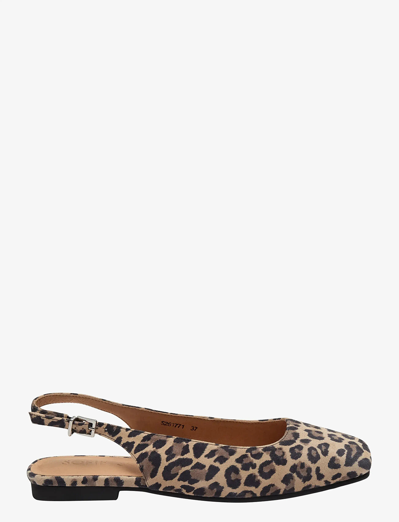 Sofie Schnoor - NICOLESW LEO BALLERINA - flache slingbacks - leopard - 0