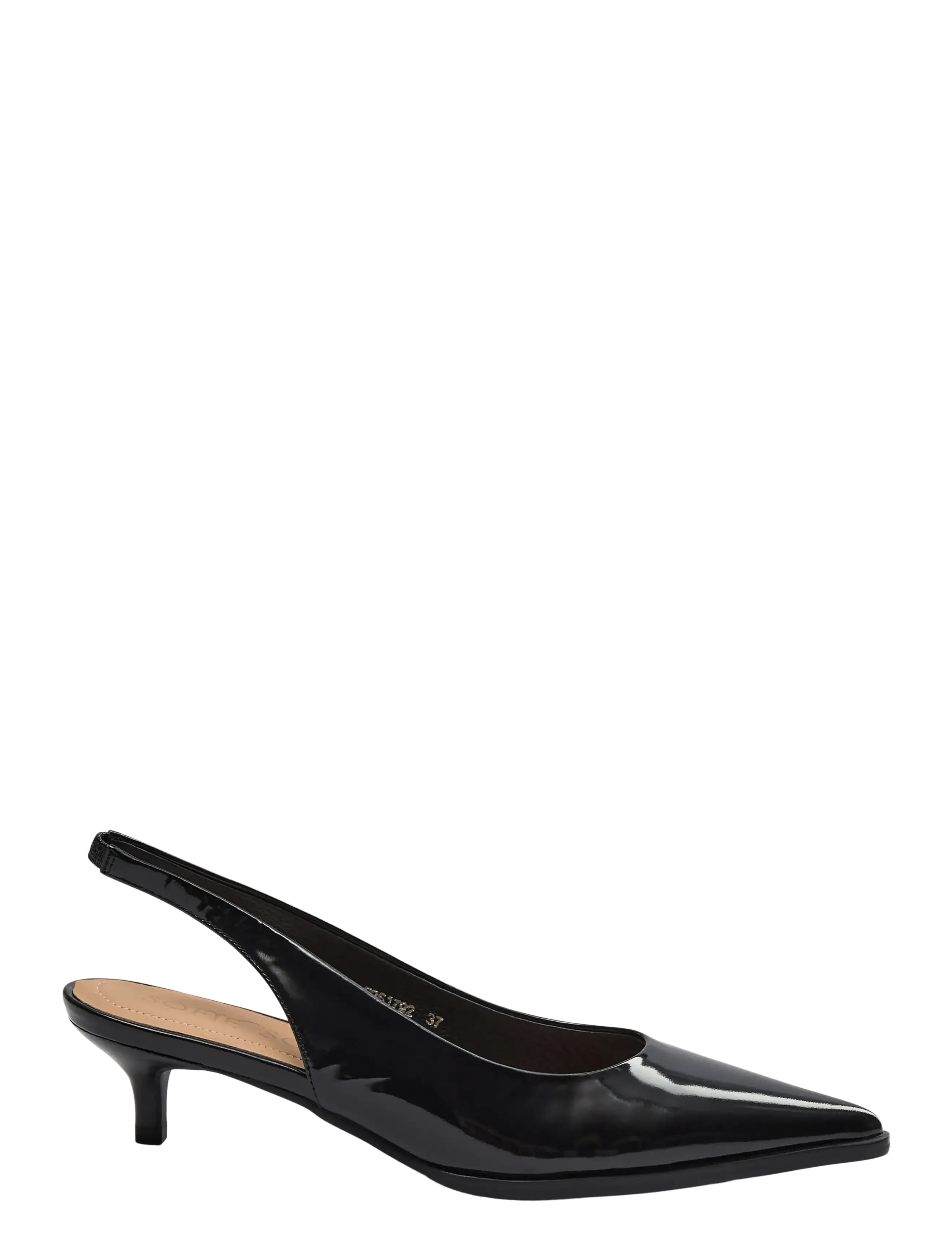Sofie Schnoor Nanasw Heeled Sko, 37, Black, Sling Backs > Heeled Slingbacks, Dame