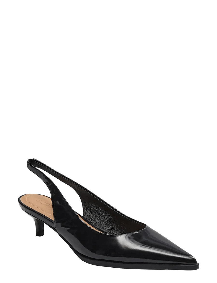 Sofie Schnoor - NANASW HEELED SHOES - aukštakulnės basutės atviru kulnu - black - 1