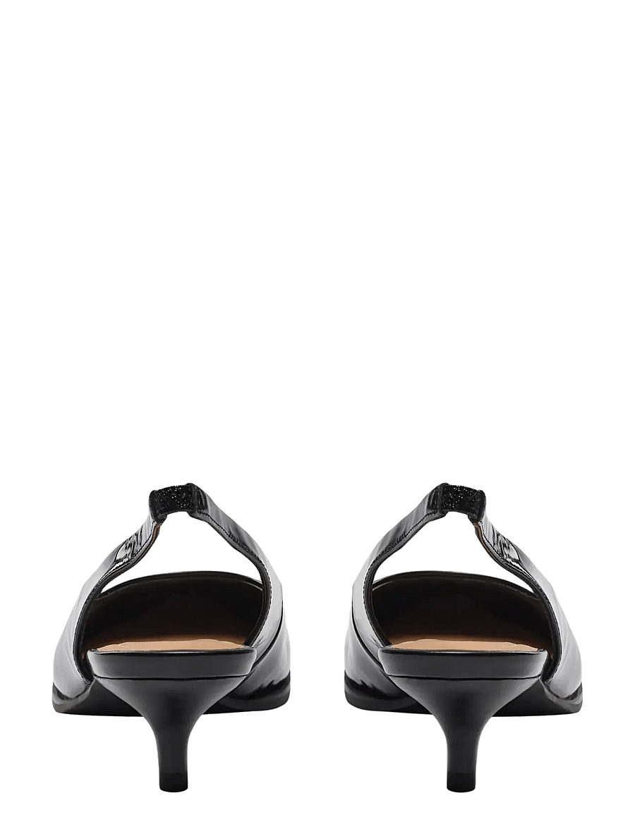 Sofie Schnoor - NANASW HEELED SHOES - aukštakulnės basutės atviru kulnu - black - 3