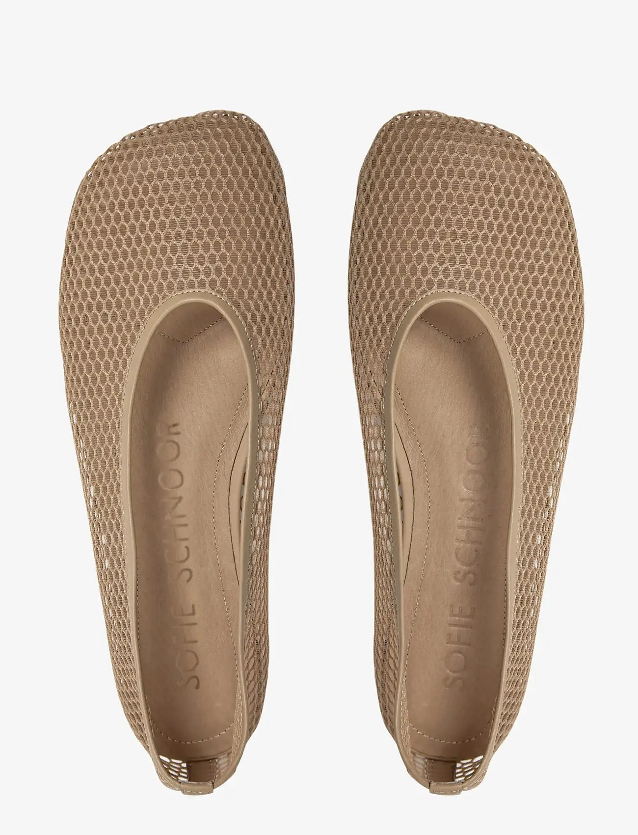 Sofie Schnoor - BABETTESW MESH BALLERINA - ypatingos progos - light sand - 4