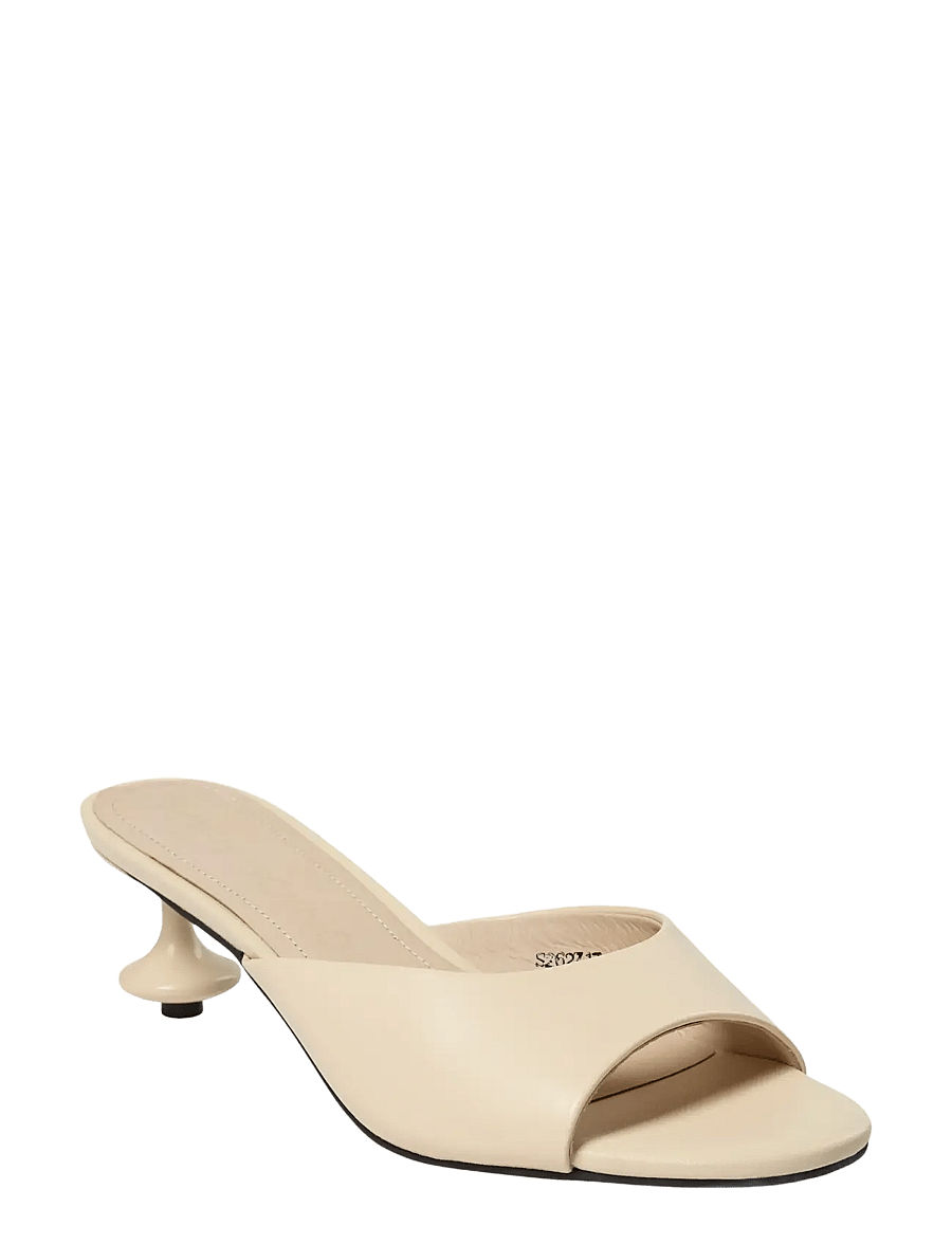 Sofie Schnoor - CHARLYSW HELLED SHOE - mules med hæle - off white - 1