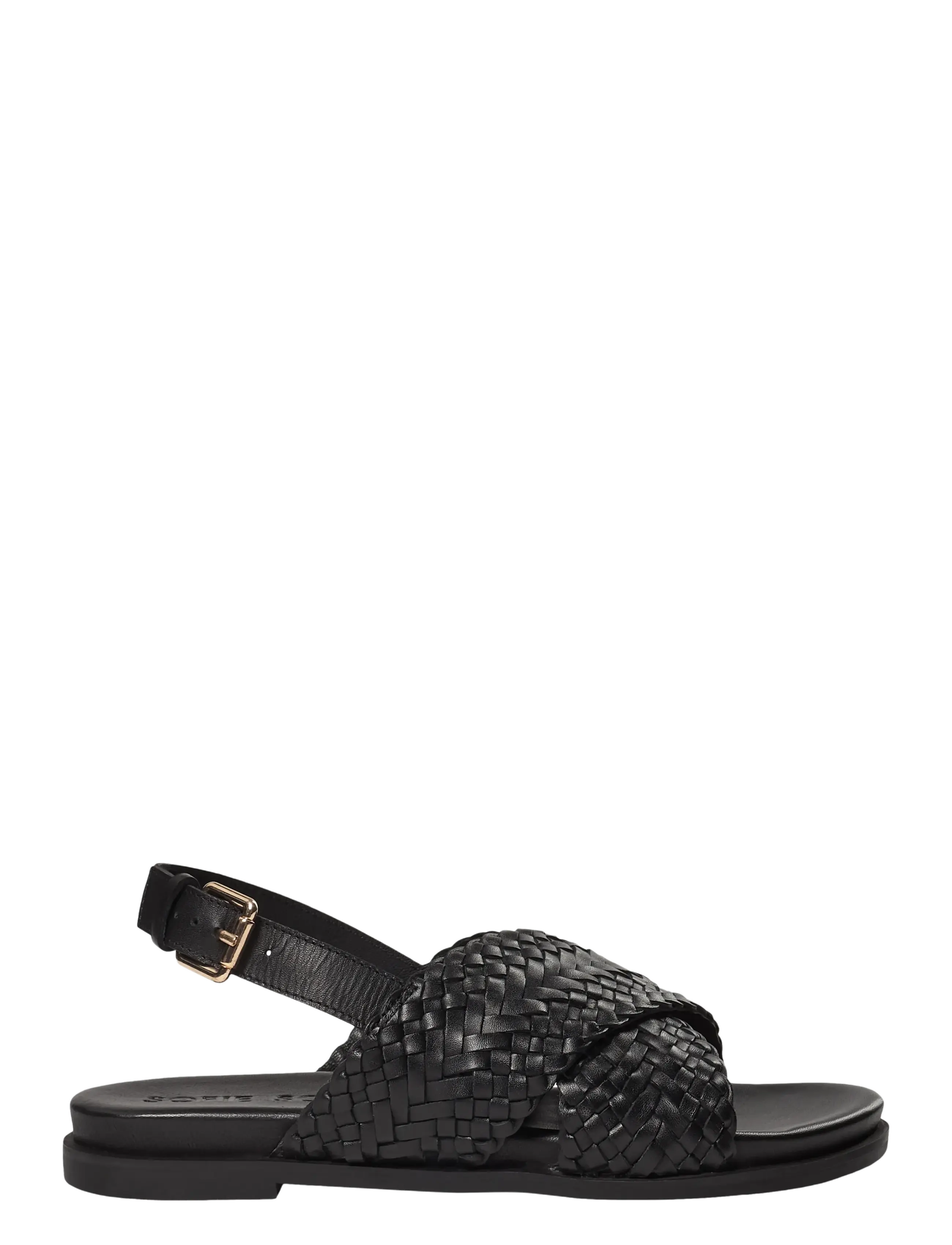 Sofie Schnoor Carysw Sandal, 39, Black, Sandaler > Flade Sandals, Dame