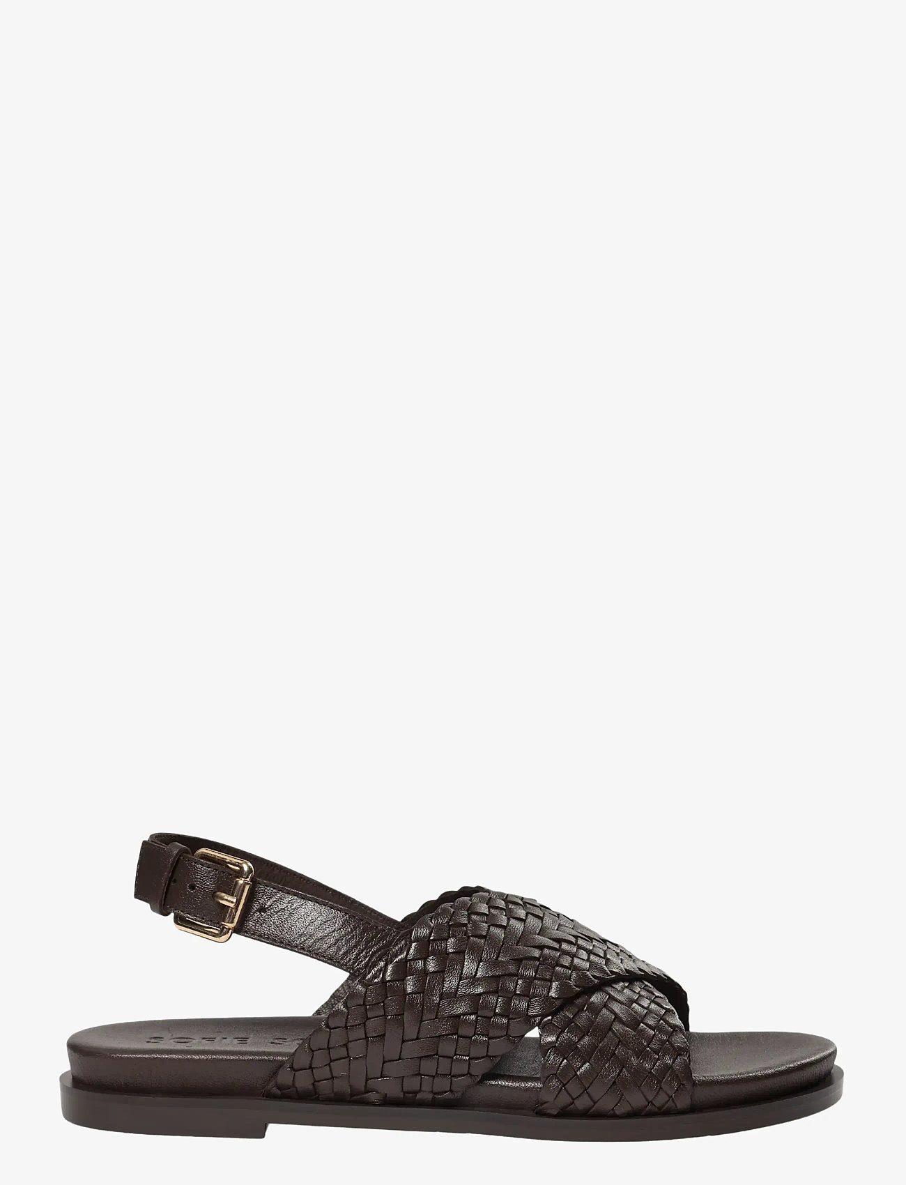 Sofie Schnoor - CARYSW SANDAL - flade sandaler - dark brown - 0