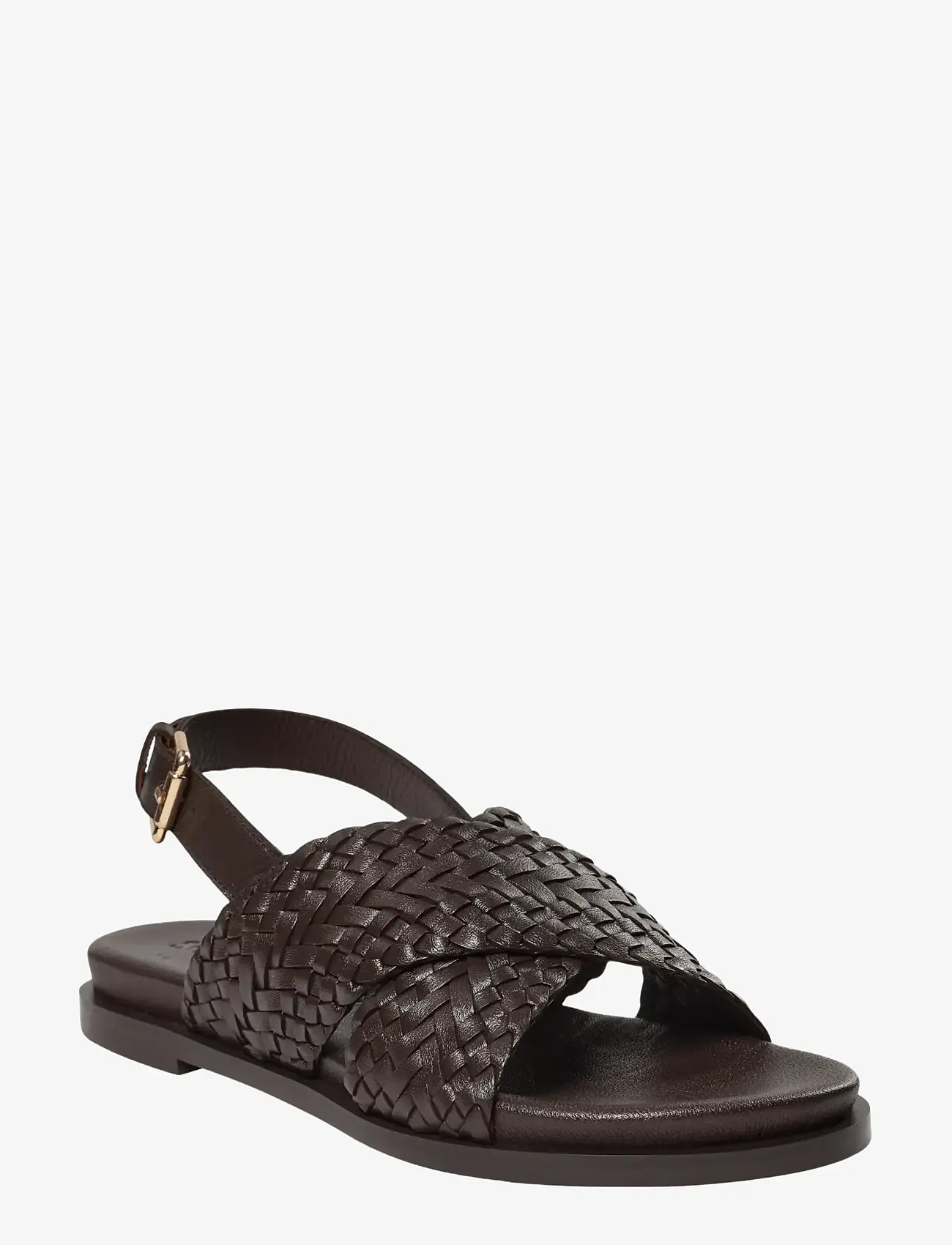 Sofie Schnoor - CARYSW SANDAL - flade sandaler - dark brown - 1