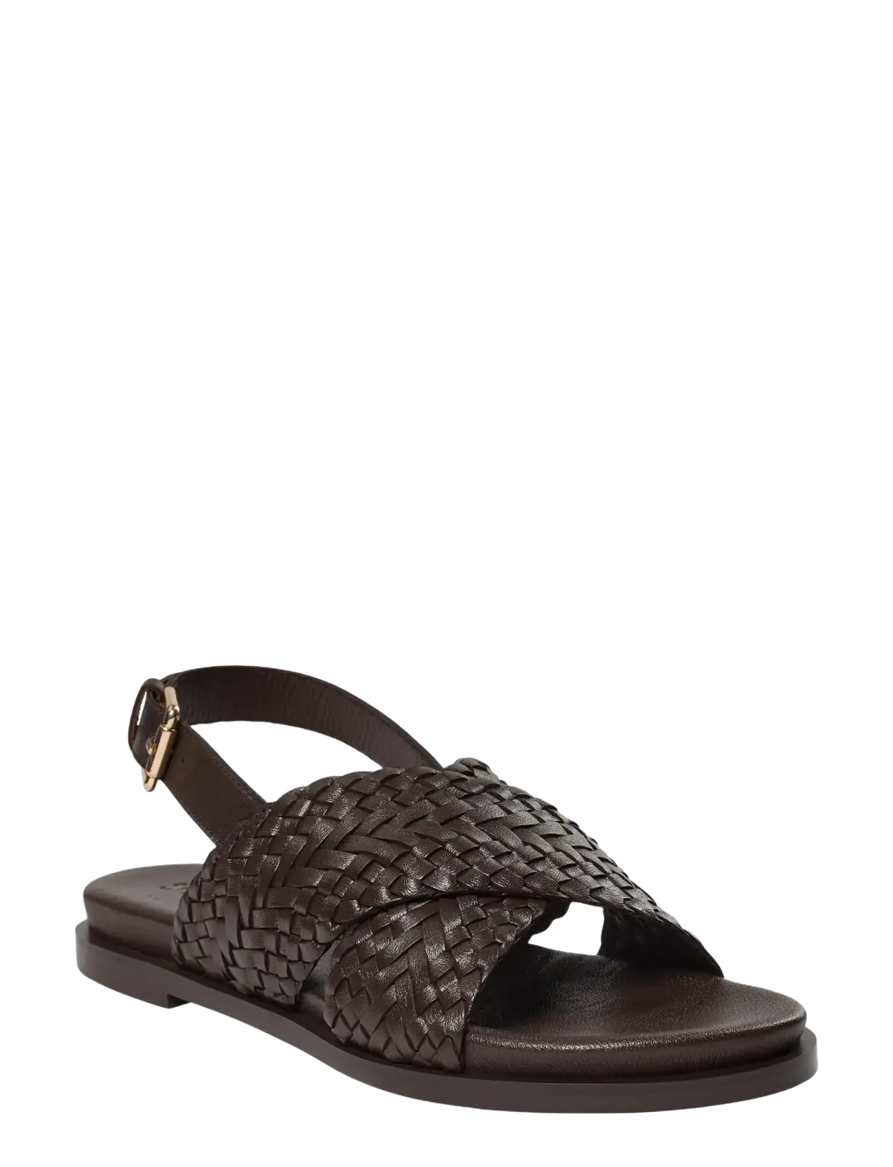 Sofie Schnoor - CARYSW SANDAL - flade sandaler - dark brown - 1