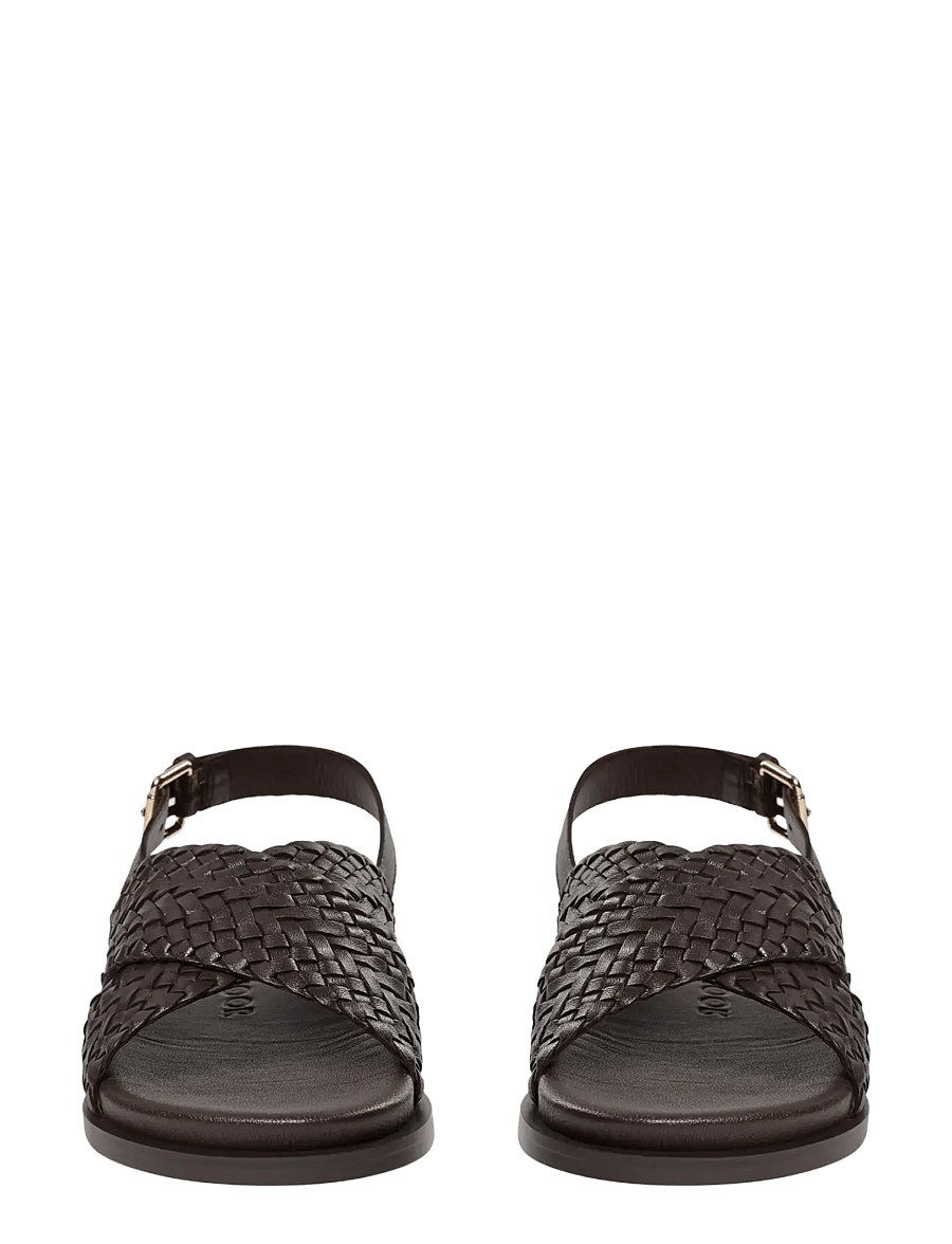 Sofie Schnoor - CARYSW SANDAL - flache sandalen - dark brown - 2