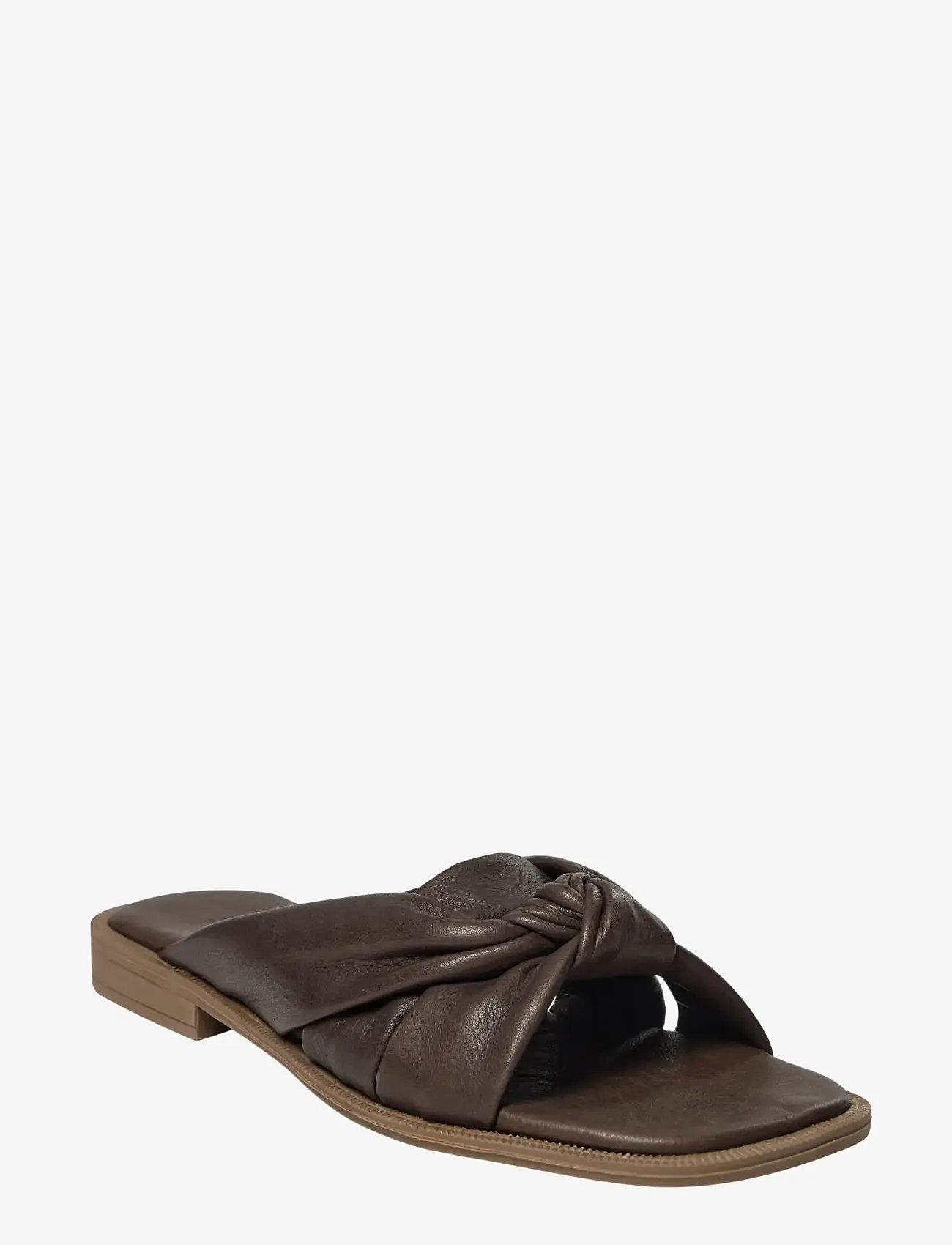 Sofie Schnoor - DAGMARSW SANDAL - flade sandaler - dark brown - 1