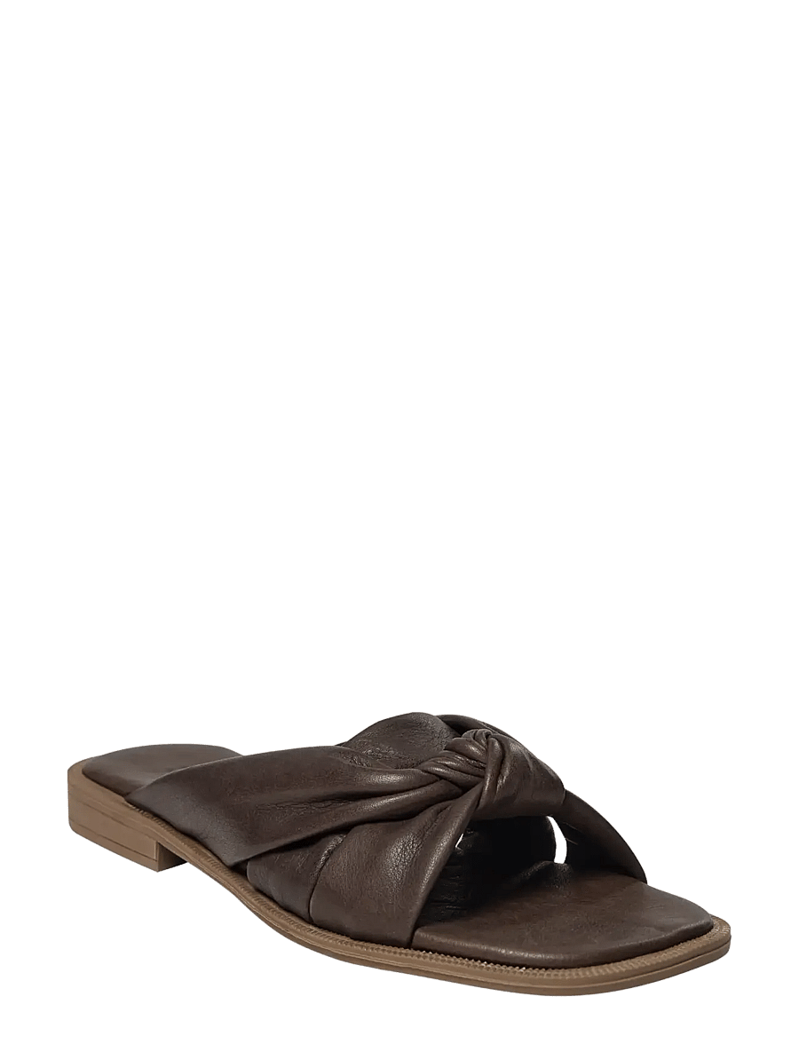Sofie Schnoor - DAGMARSW SANDAL - kontsata sandaalid - dark brown - 1