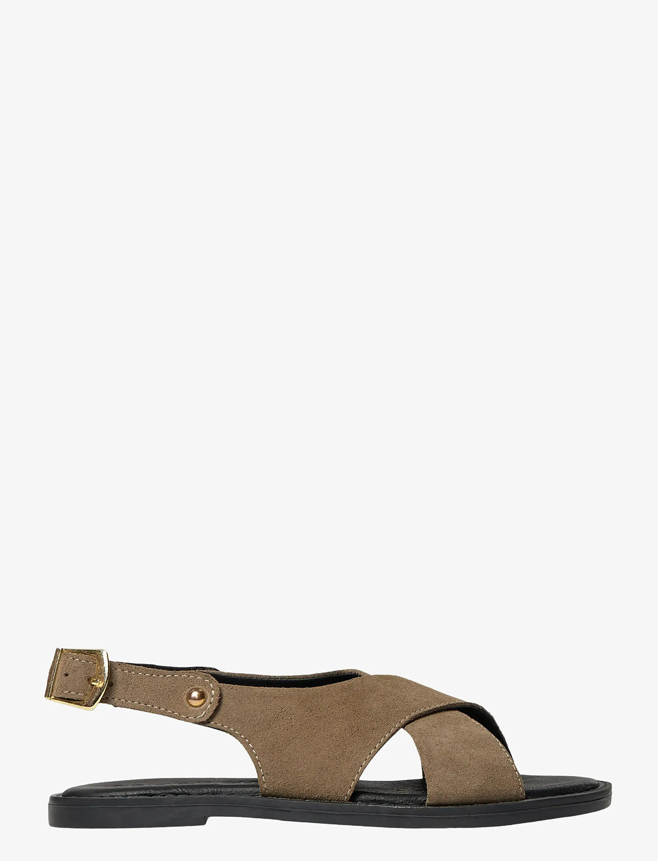 Sofie Schnoor - NOVASW SANDAL - flade sandaler - dark taupe - 0