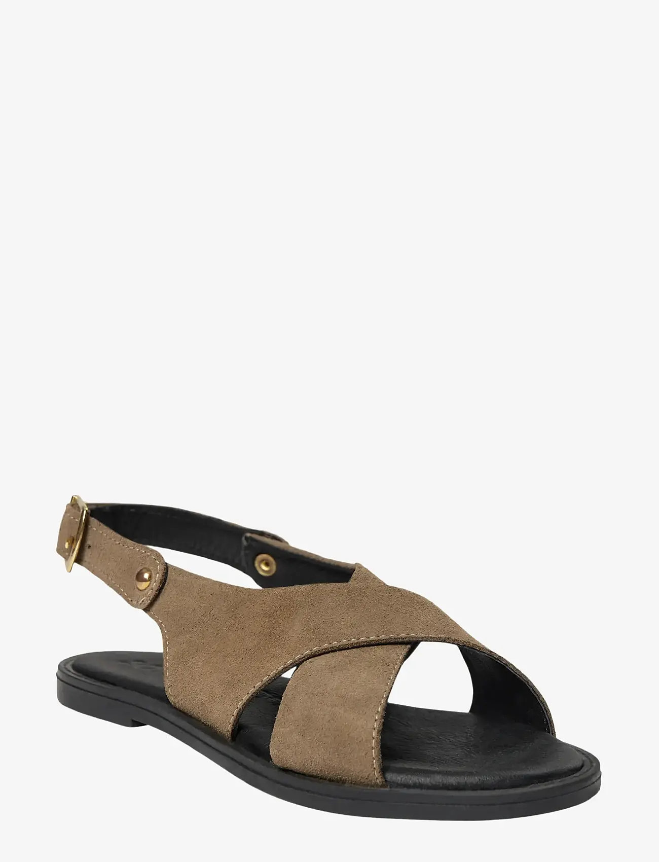 Sofie Schnoor - NOVASW SANDAL - flade sandaler - dark taupe - 1
