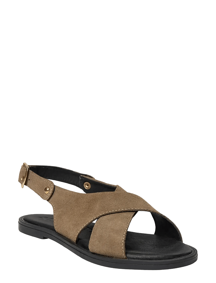 Sofie Schnoor - NOVASW SANDAL - flache sandalen - dark taupe - 1