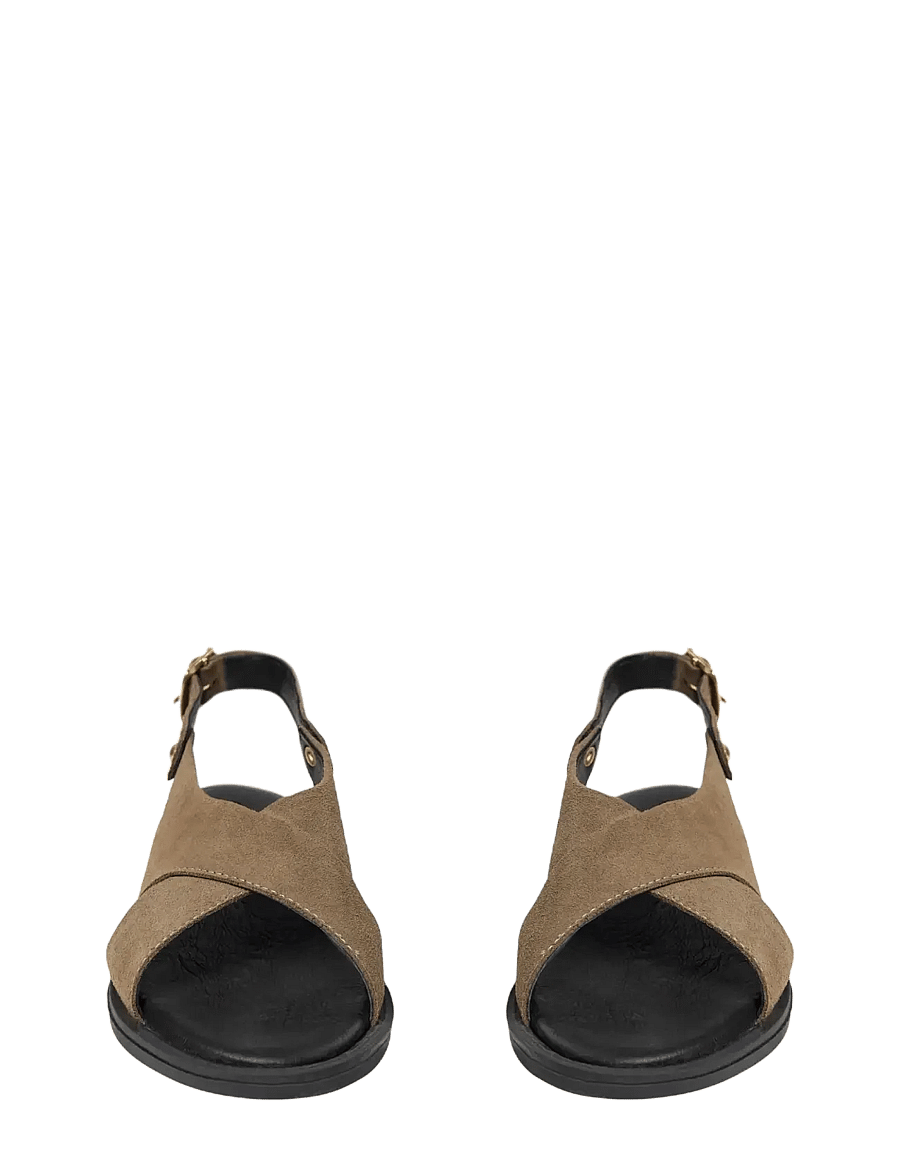 Sofie Schnoor - NOVASW SANDAL - flache sandalen - dark taupe - 2