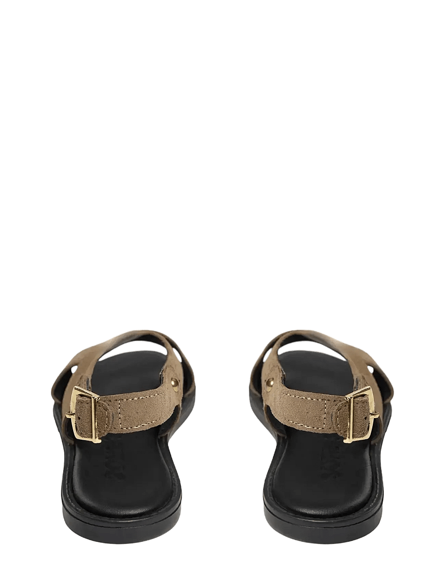 Sofie Schnoor - NOVASW SANDAL - flache sandalen - dark taupe - 3