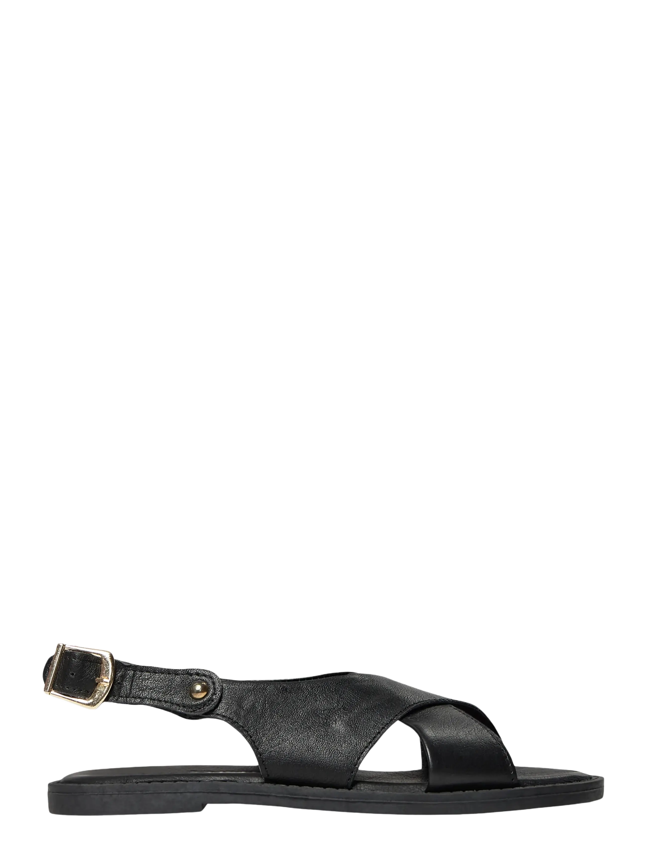 Sofie Schnoor Novasw Sandal, 39, Black, Sandaler > Flade Sandals, Dame