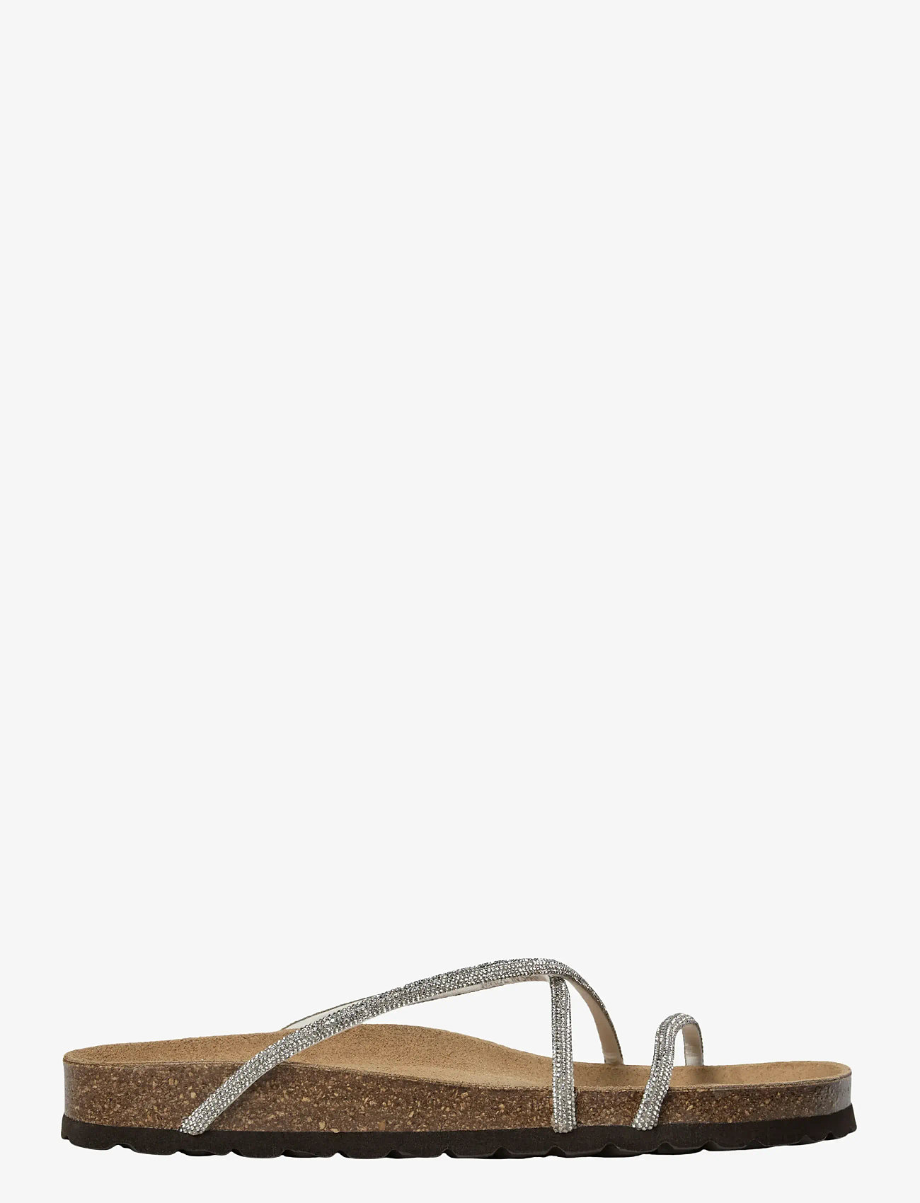 Sofie Schnoor - ERINSW SANDAL - flade sandaler - silver - 0