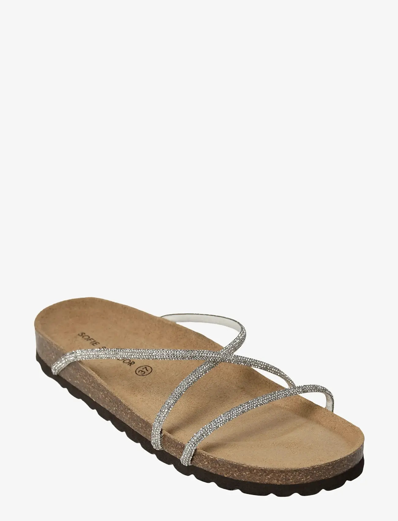 Sofie Schnoor - ERINSW SANDAL - flade sandaler - silver - 1