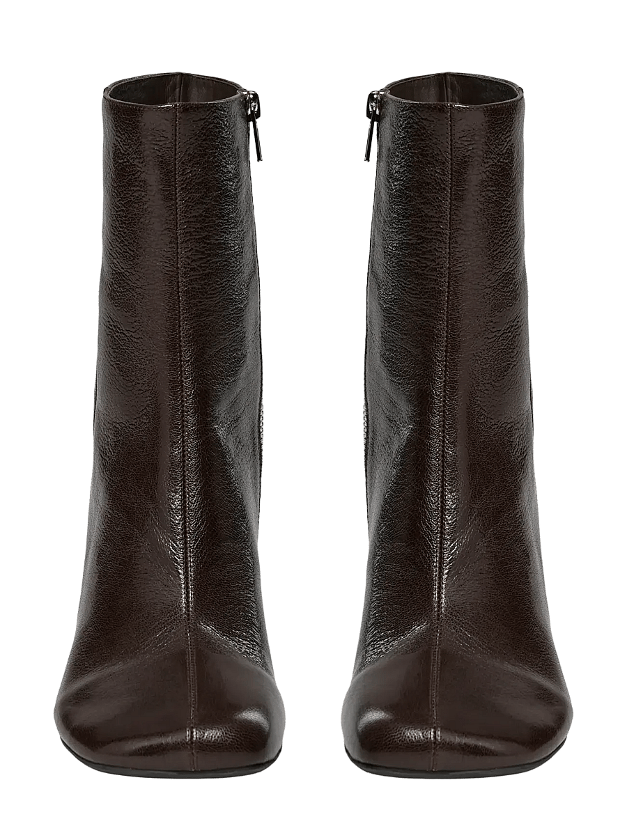 Sofie Schnoor - SARAYASW ANKLE BOOT - kontsaga poolsaapad - dark brown - 2