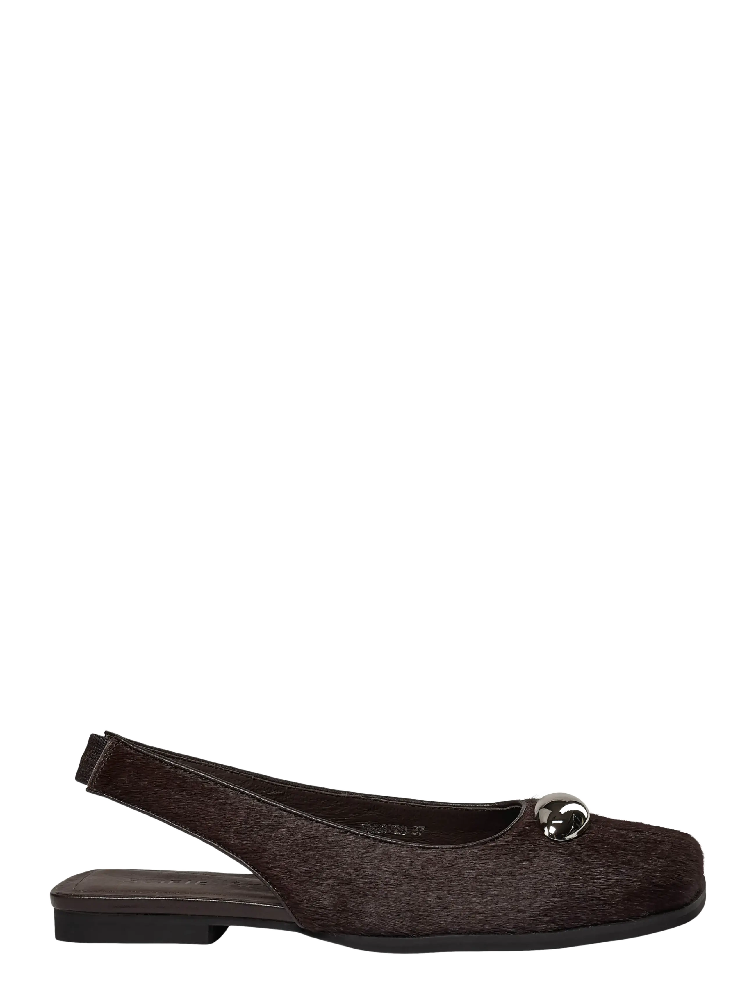 Sofie Schnoor KALISSW SLINGBACK - Flate slingbacks - DARK BROWN / brown