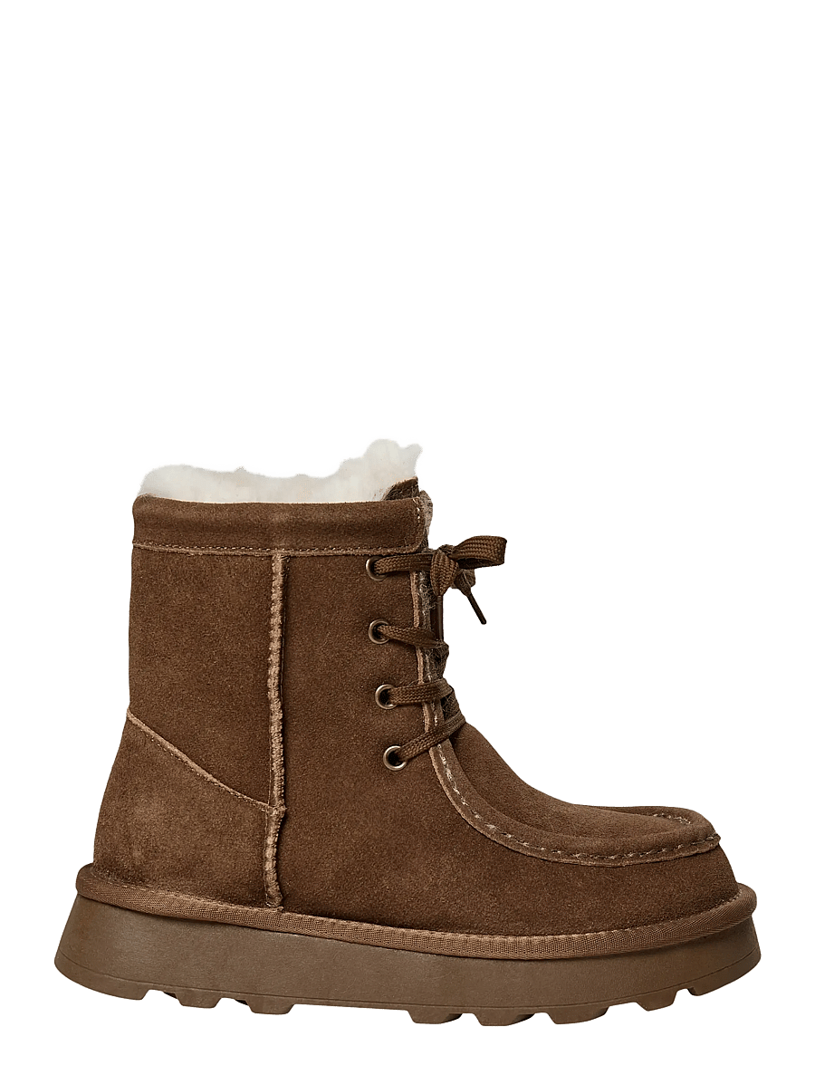 Sofie Schnoor - DRISESW TEDDY BOOT - flache stiefeletten - brown fudge - 0