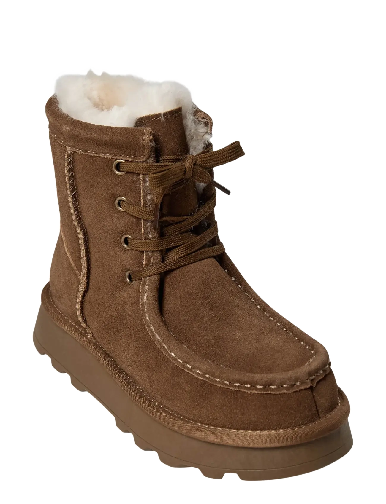 Sofie Schnoor - DRISESW TEDDY BOOT - flache stiefeletten - brown fudge - 1