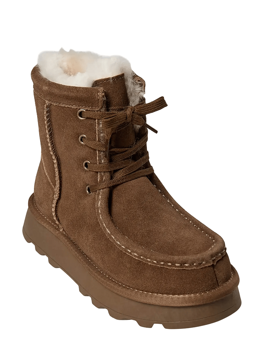 Sofie Schnoor - DRISESW TEDDY BOOT - flache stiefeletten - brown fudge - 1