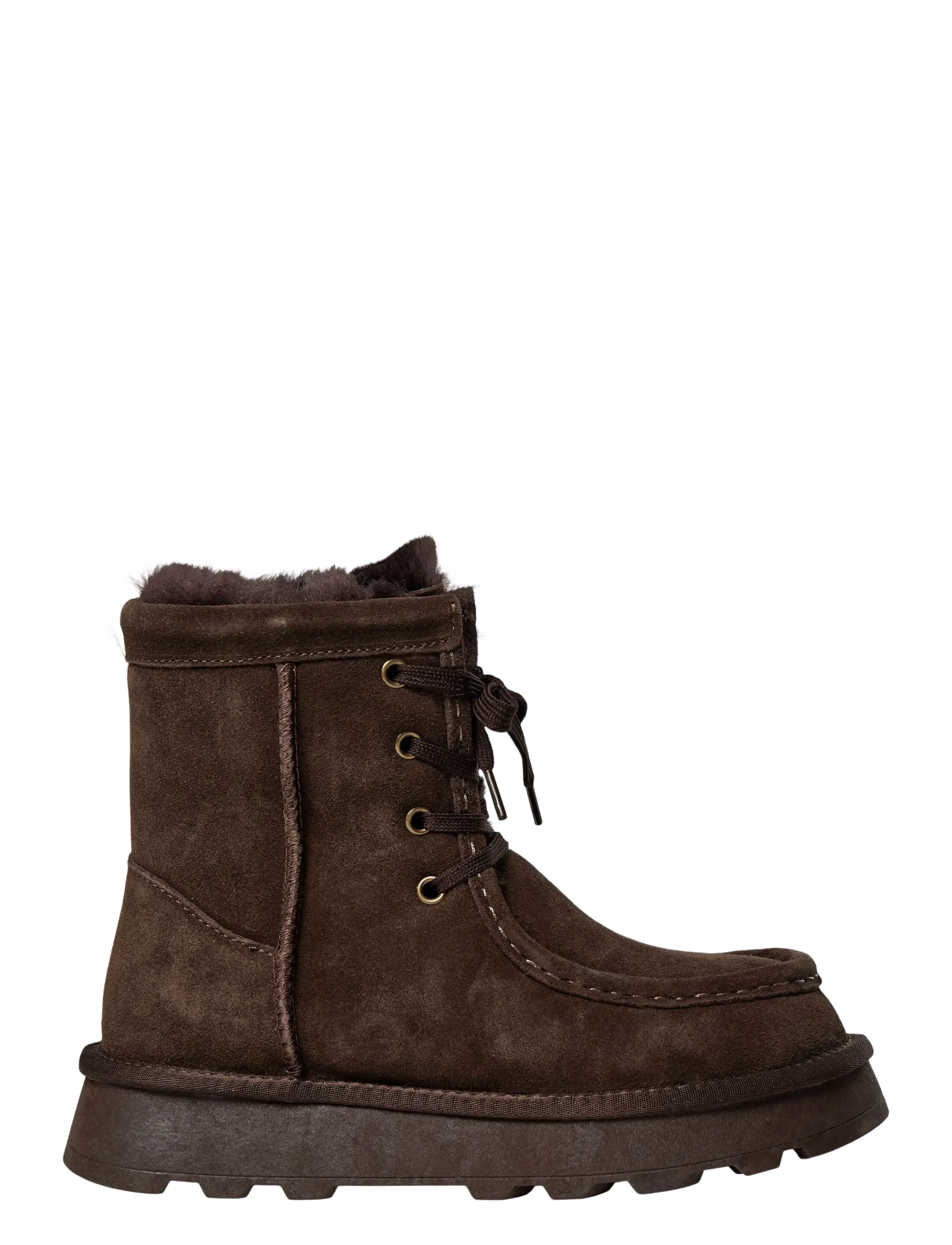 Sofie Schnoor DRISESW TEDDY BOOT - Everyday Style - DARK BROWN / brown