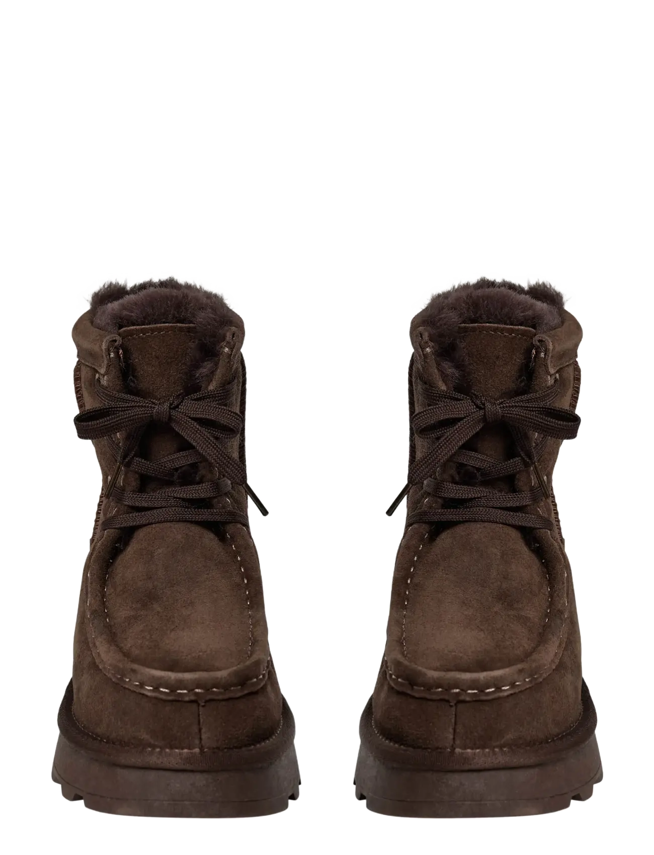 Sofie Schnoor - DRISESW TEDDY BOOT - flat ankle boots - dark brown - 2