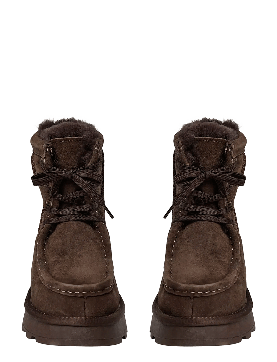Sofie Schnoor - DRISESW TEDDY BOOT - flat ankle boots - dark brown - 2