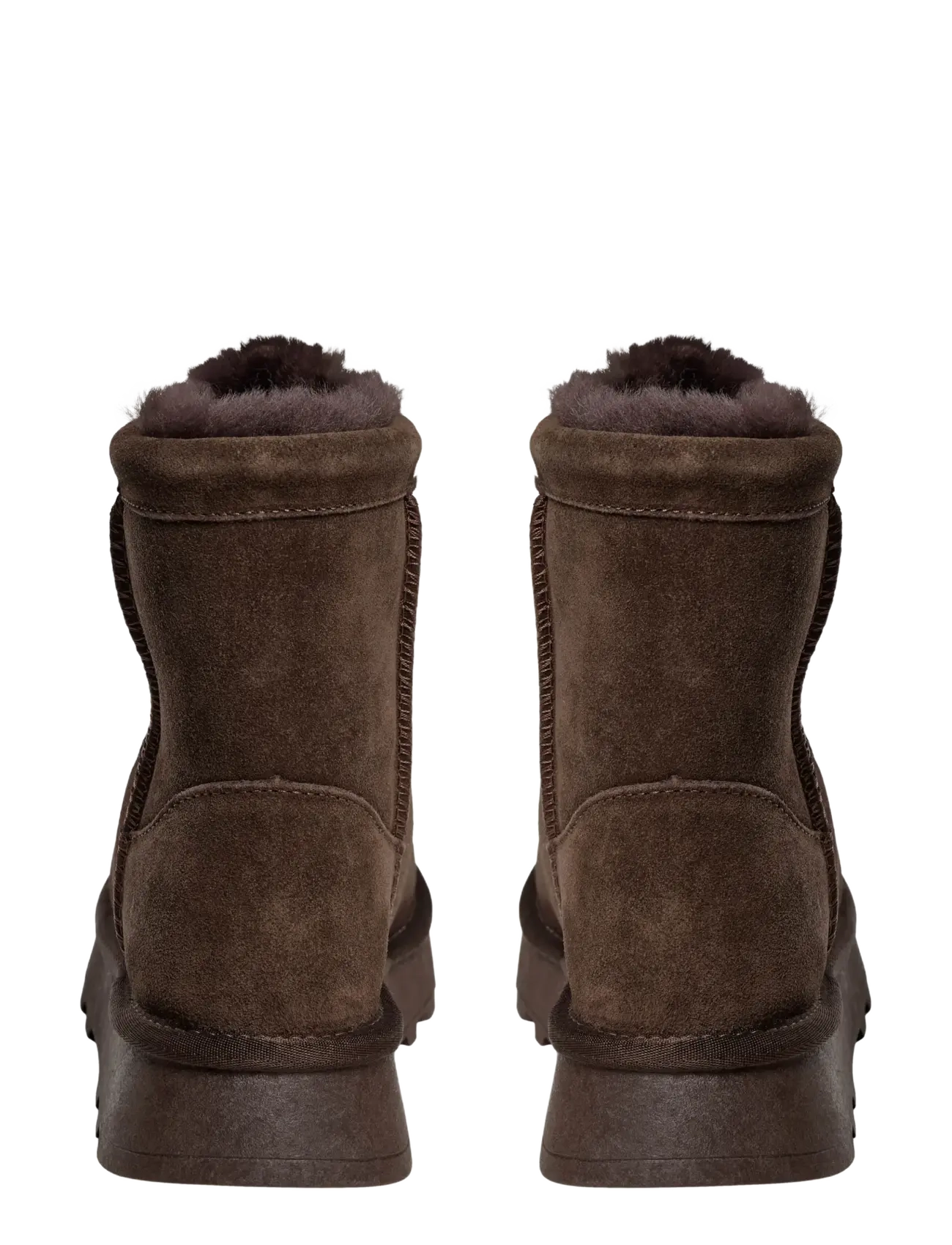 Sofie Schnoor - DRISESW TEDDY BOOT - flat ankle boots - dark brown - 3