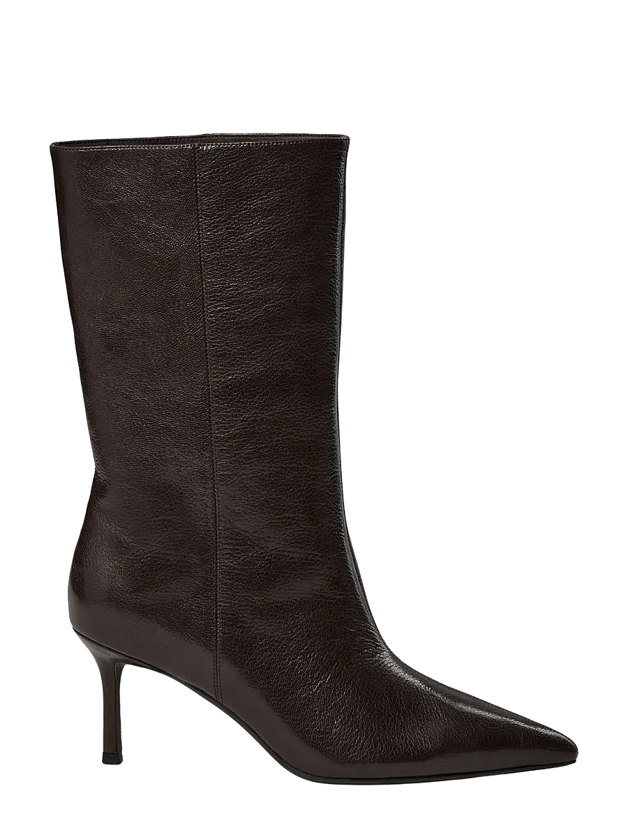 Sofie Schnoor - LENCIESW MID HIGH BOOT - heeled ankle boots - dark brown - 0