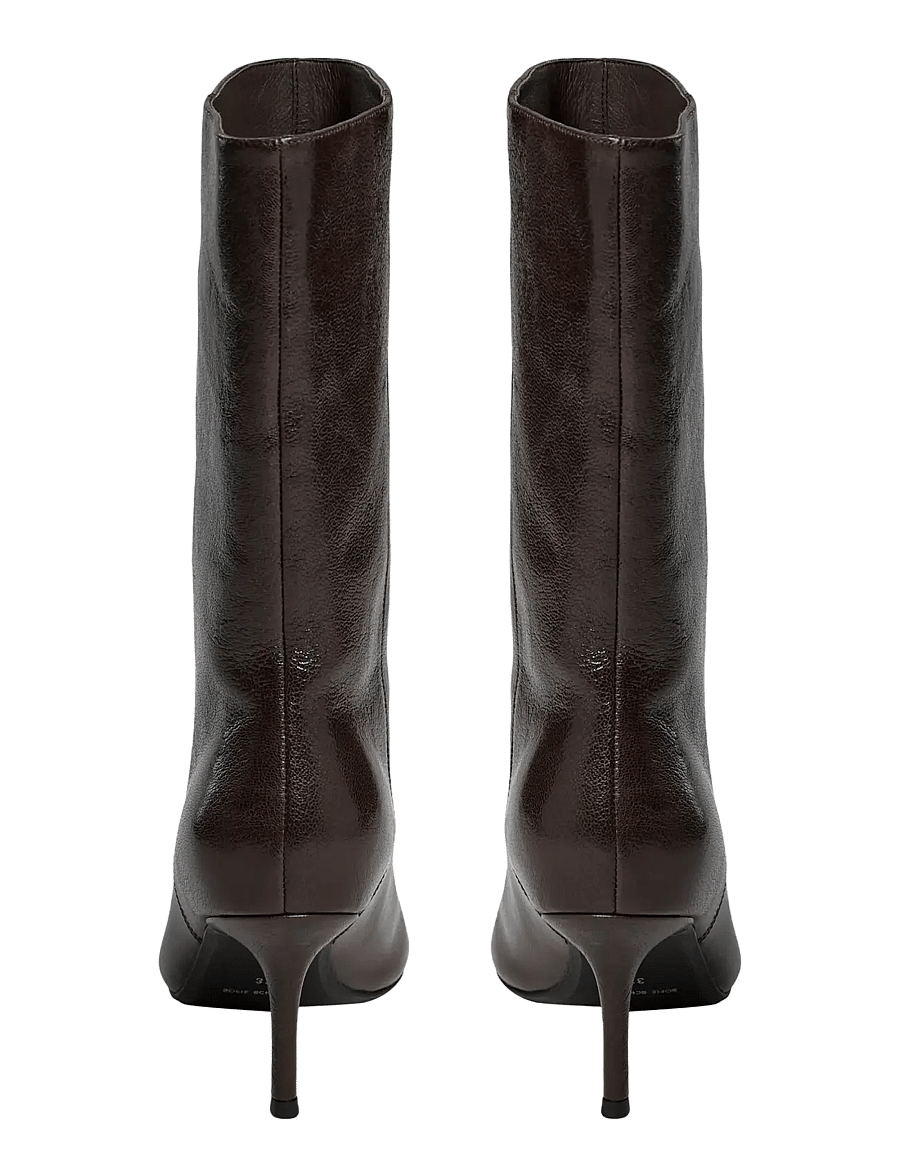 Sofie Schnoor - LENCIESW MID HIGH BOOT - heeled ankle boots - dark brown - 3